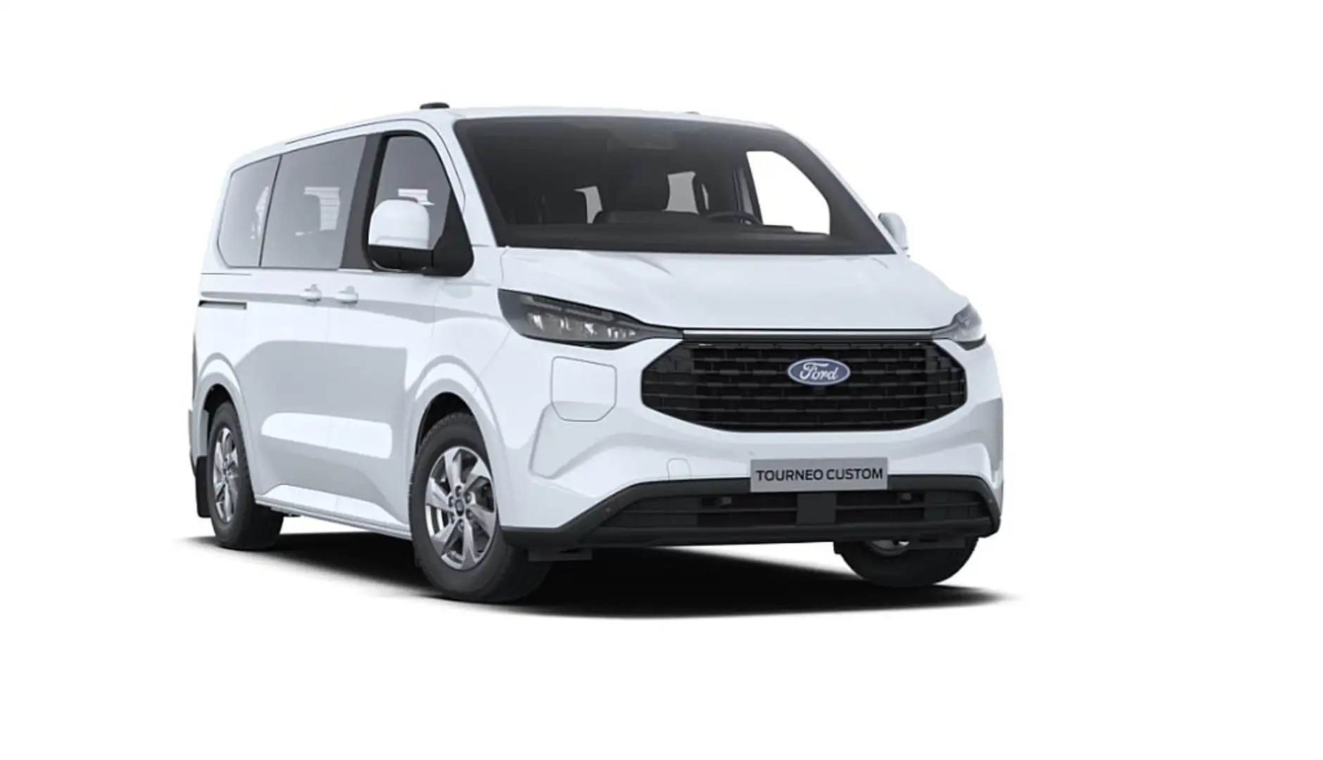 Ford Tourneo Custom Bus 2.5 PHEV 340 L1H1 FWD Trend Aut. Weiß - 1
