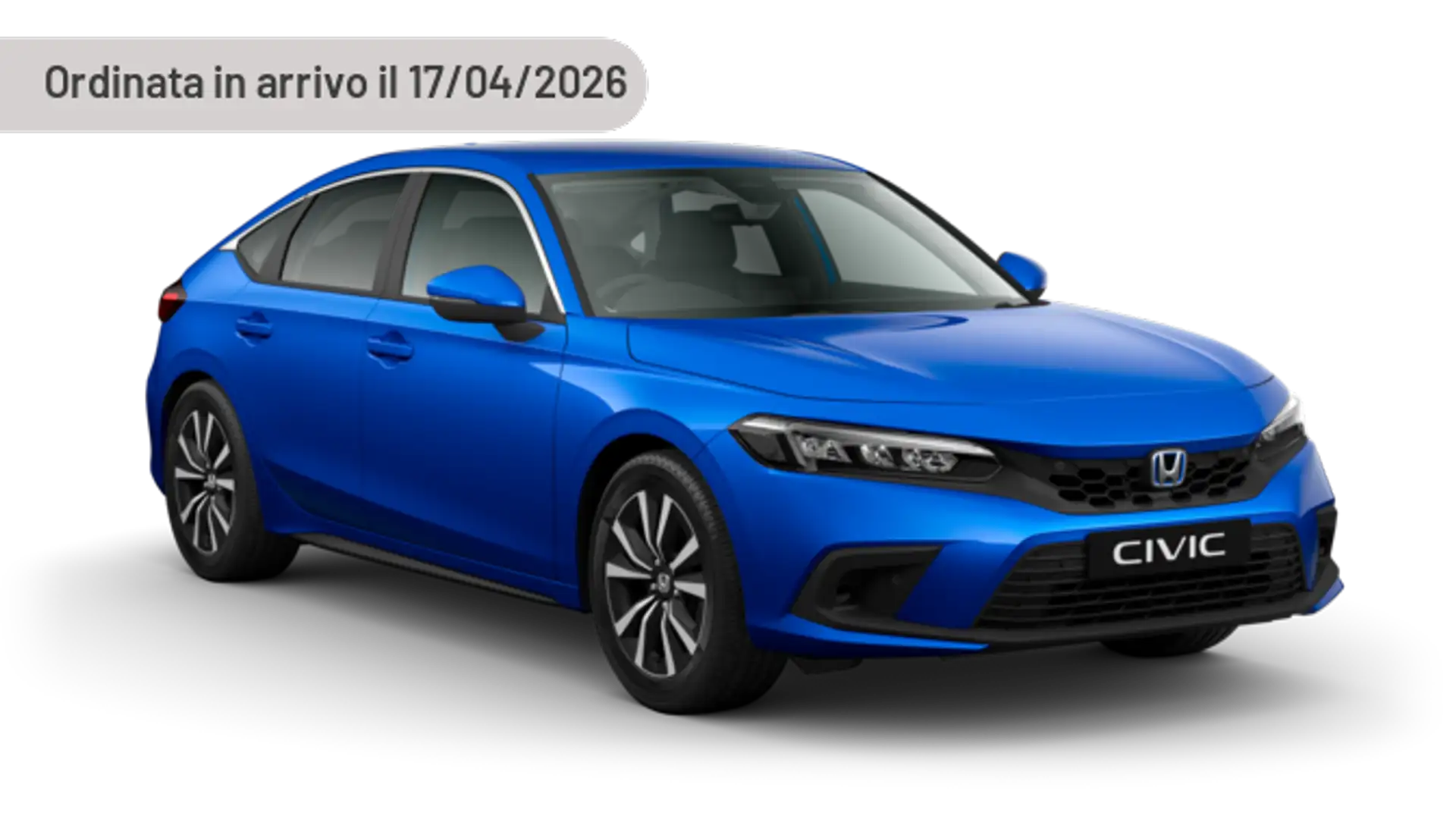 Honda Civic 2.0 Hev eCVT Elegance Argento - 1