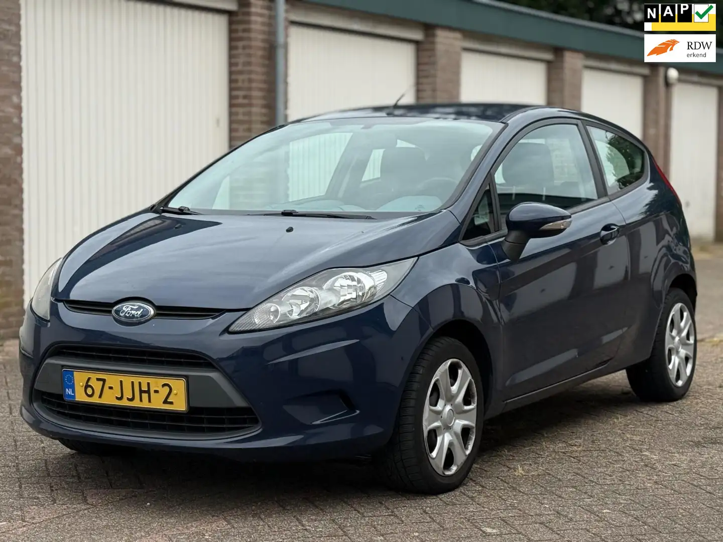 Ford Fiesta 1.25 Limited/apk 28-03-2026/airco/elekramen/rijd s Blauw - 1