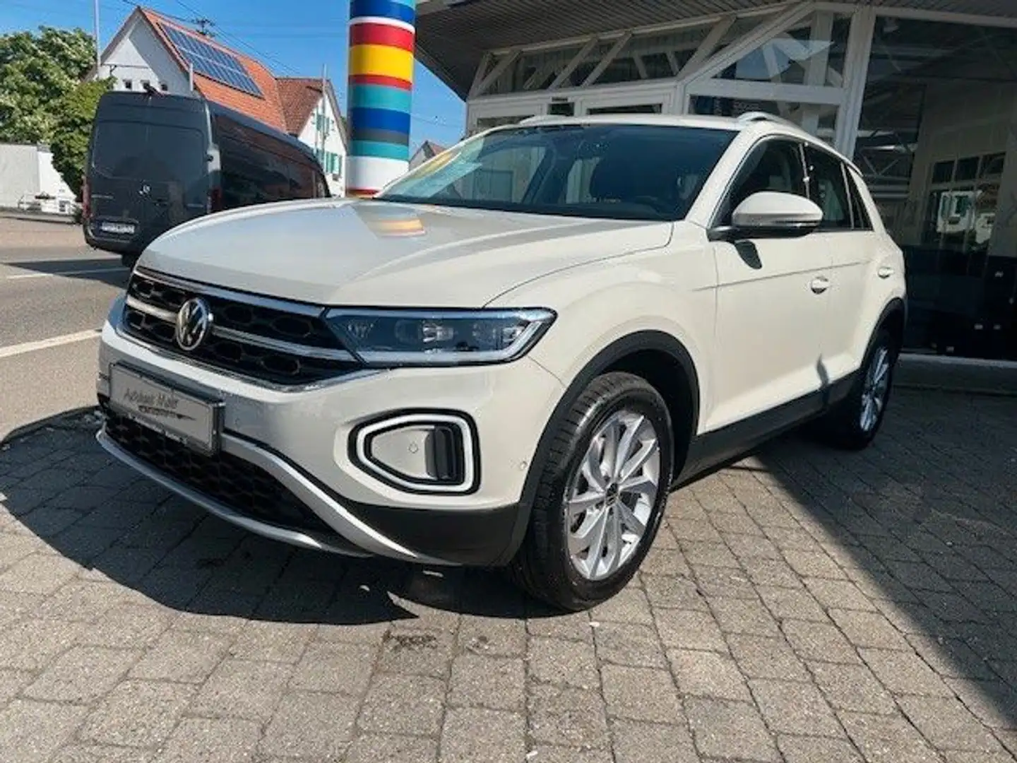 Volkswagen T-Roc 1.5 TSI Style DSG/RFK/SHZ/ALU/LED Gris - 2