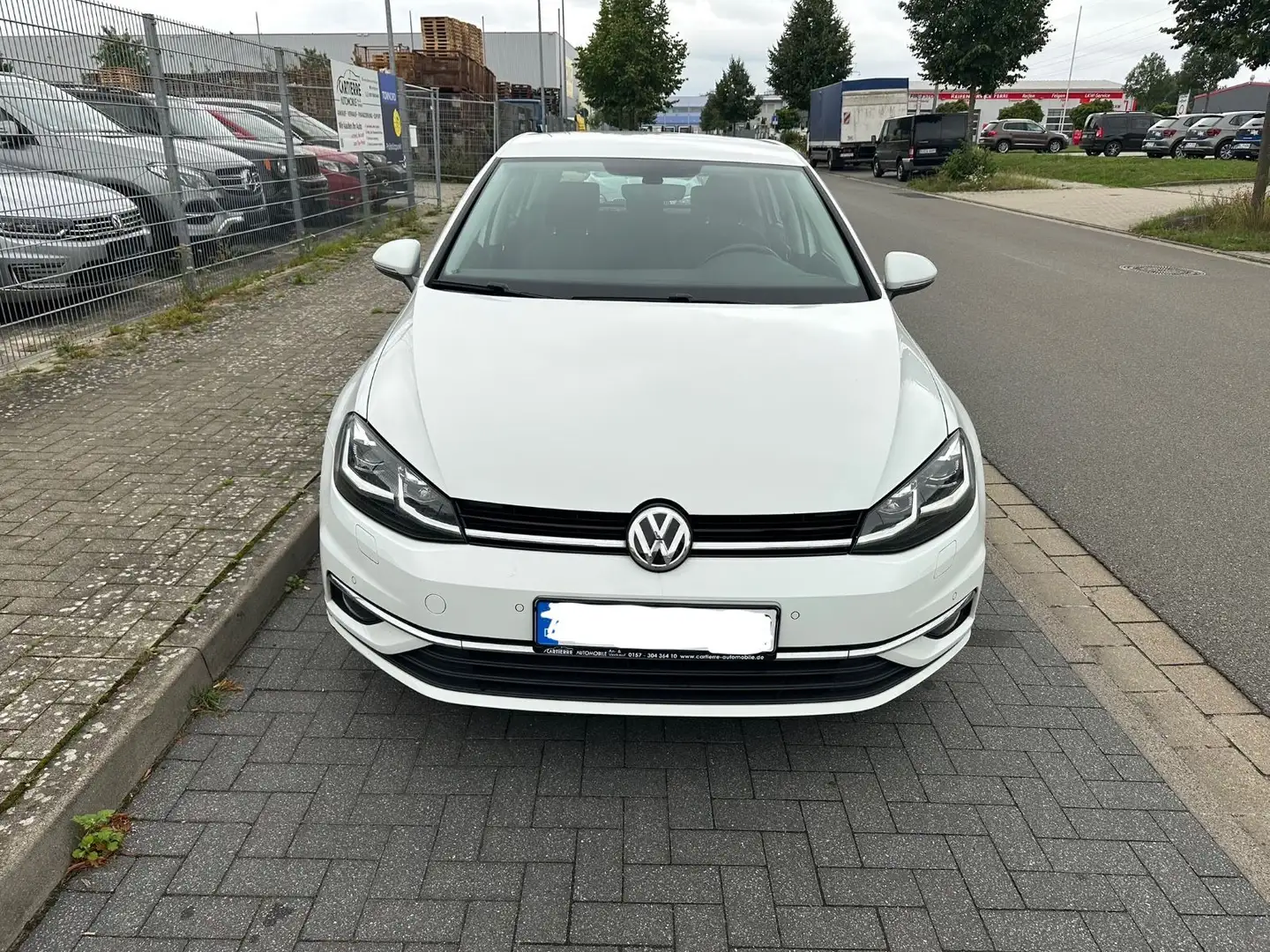 Volkswagen Golf VII Lim. Comfortline BMT/Start-Stopp*2.HAND Blanc - 2