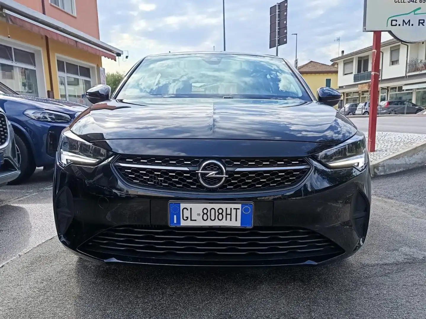 Opel Corsa Corsa VI 1.2 Elegance s auto NEOPATENTATI Zwart - 2