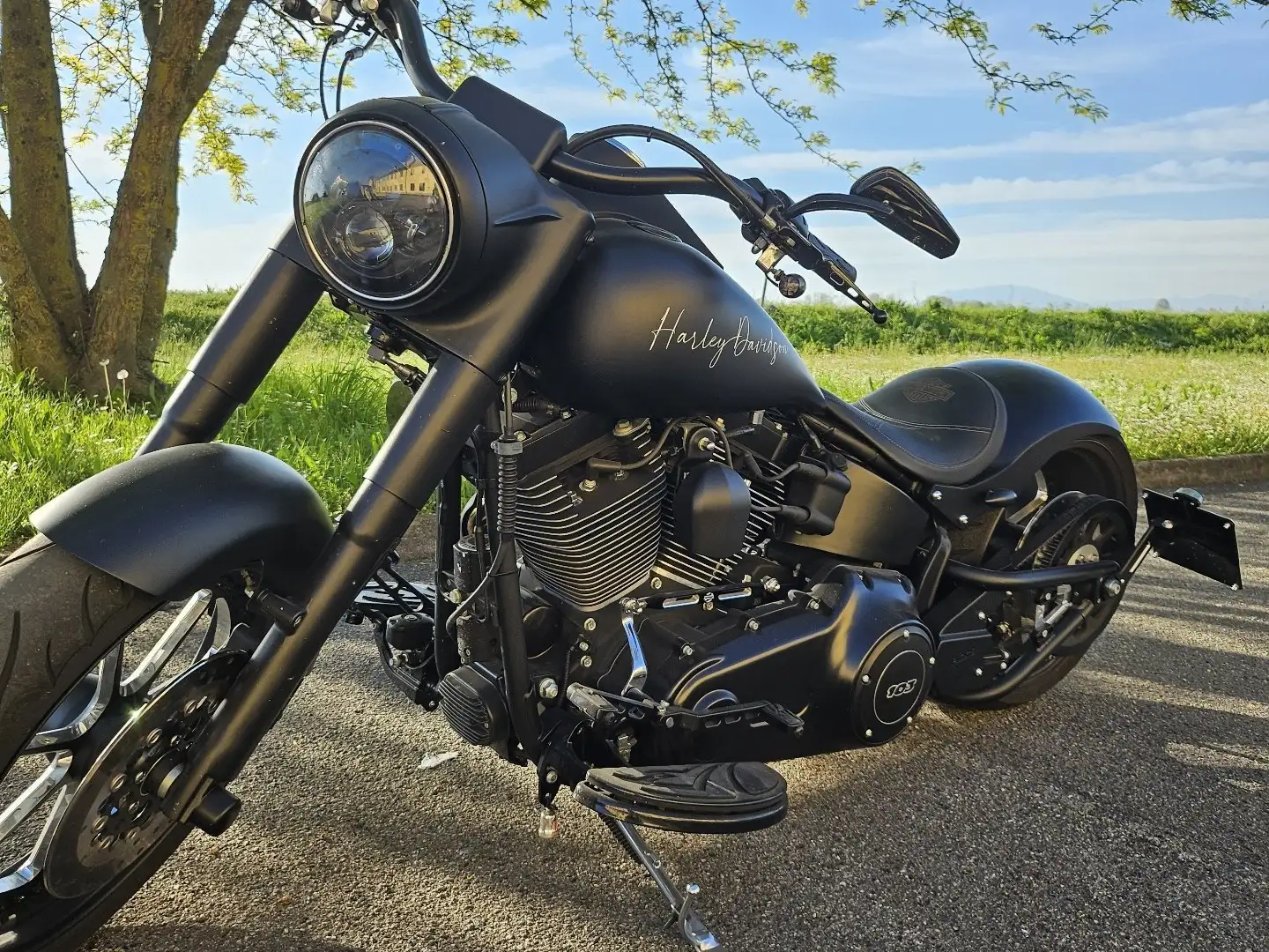 Harley-Davidson Fat Boy special 103 Чорний - 1