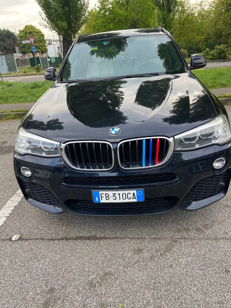 BMW X3 xdrive20d Msport auto Nero - 1