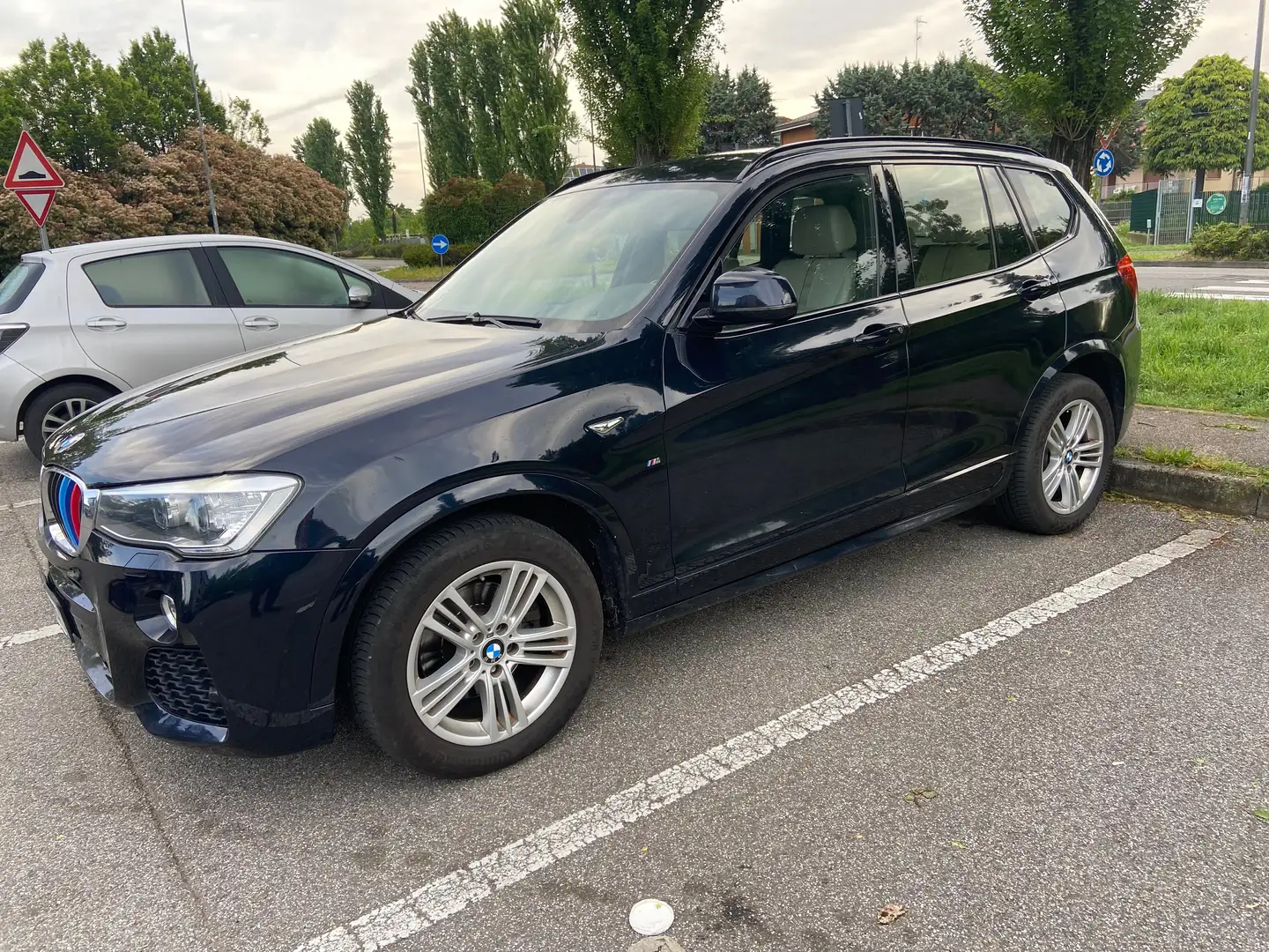 BMW X3 xdrive20d Msport auto Nero - 2