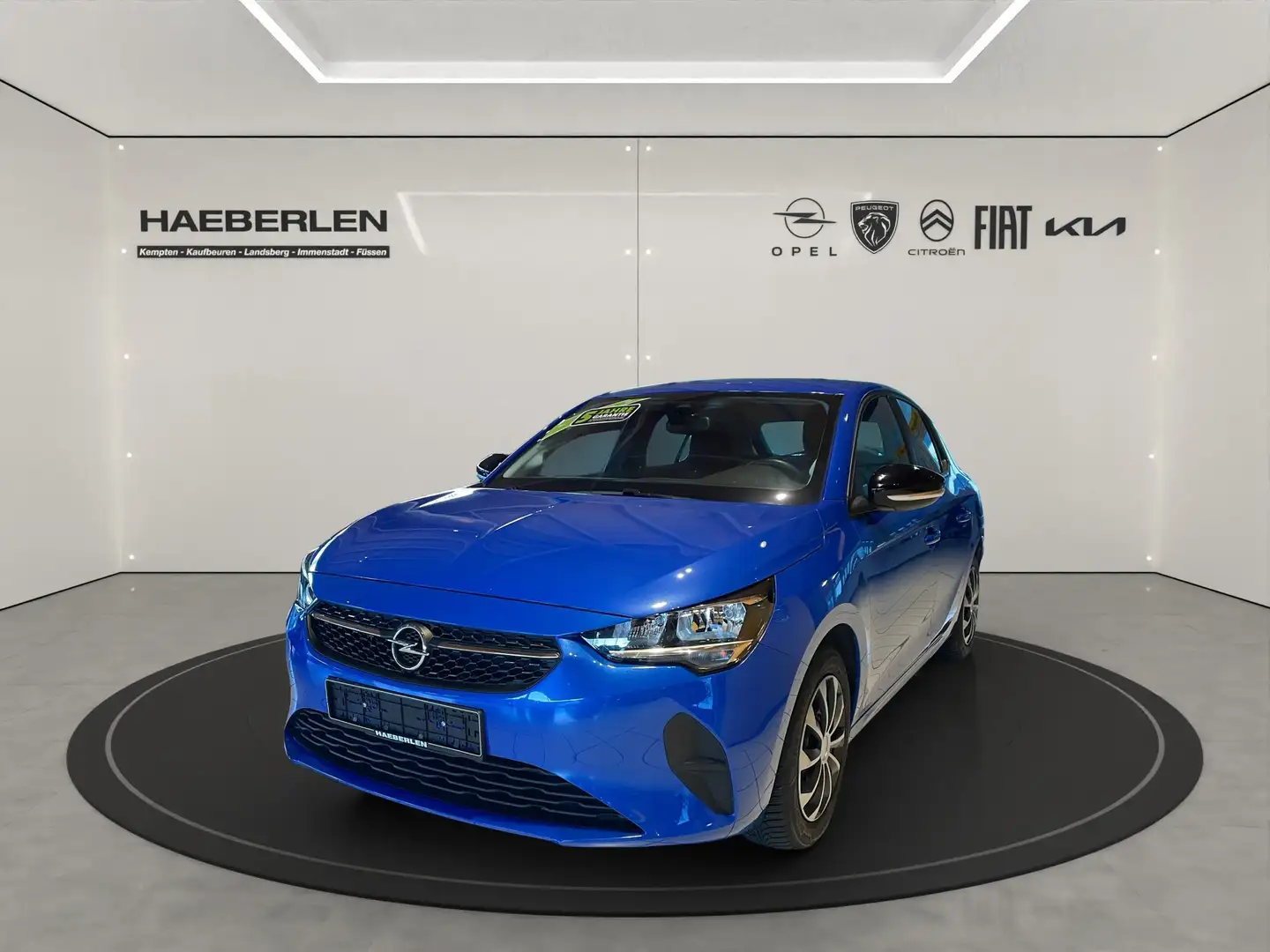 Opel Corsa F 1.2 Turbo Edition Navi+SHZ+Kam.+PDC Bleu - 2