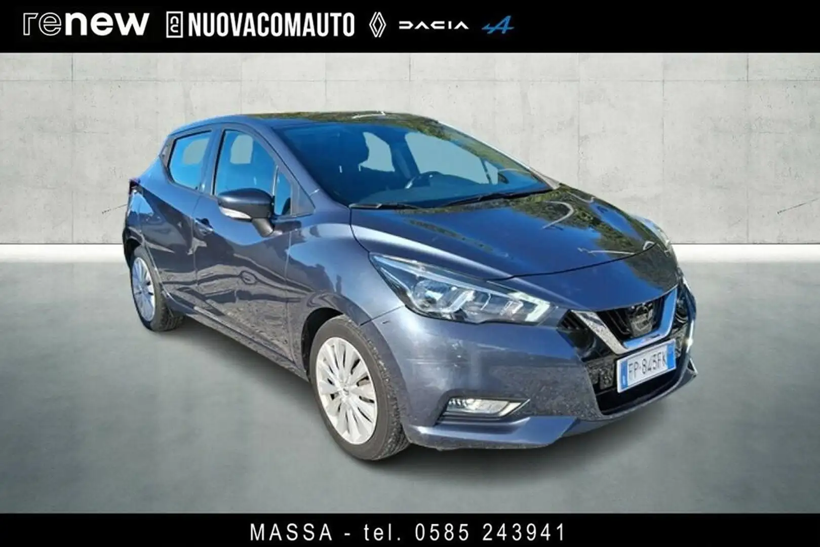 Nissan Micra 1.0 Visia + 71cv Bleu - 1