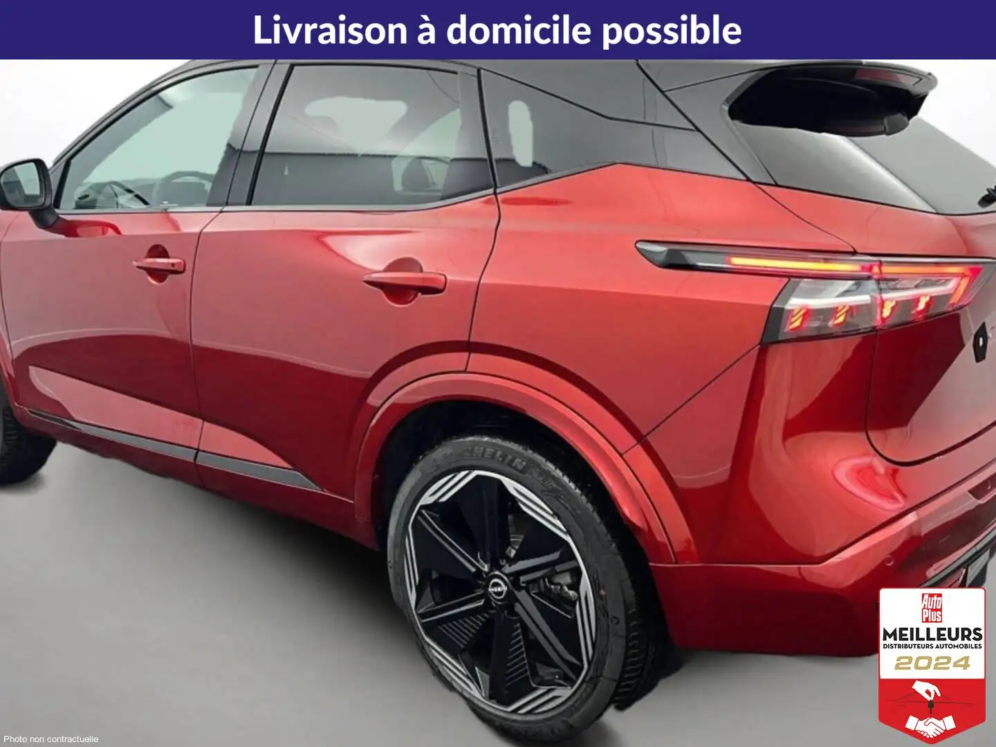 Nissan Qashqai Mild Hybrid 158 ch Xtronic N-Design Rouge - 1
