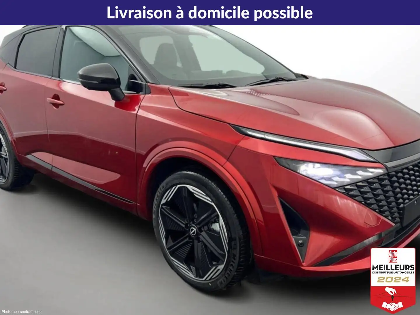 Nissan Qashqai Mild Hybrid 158 ch Xtronic N-Design Rouge - 2