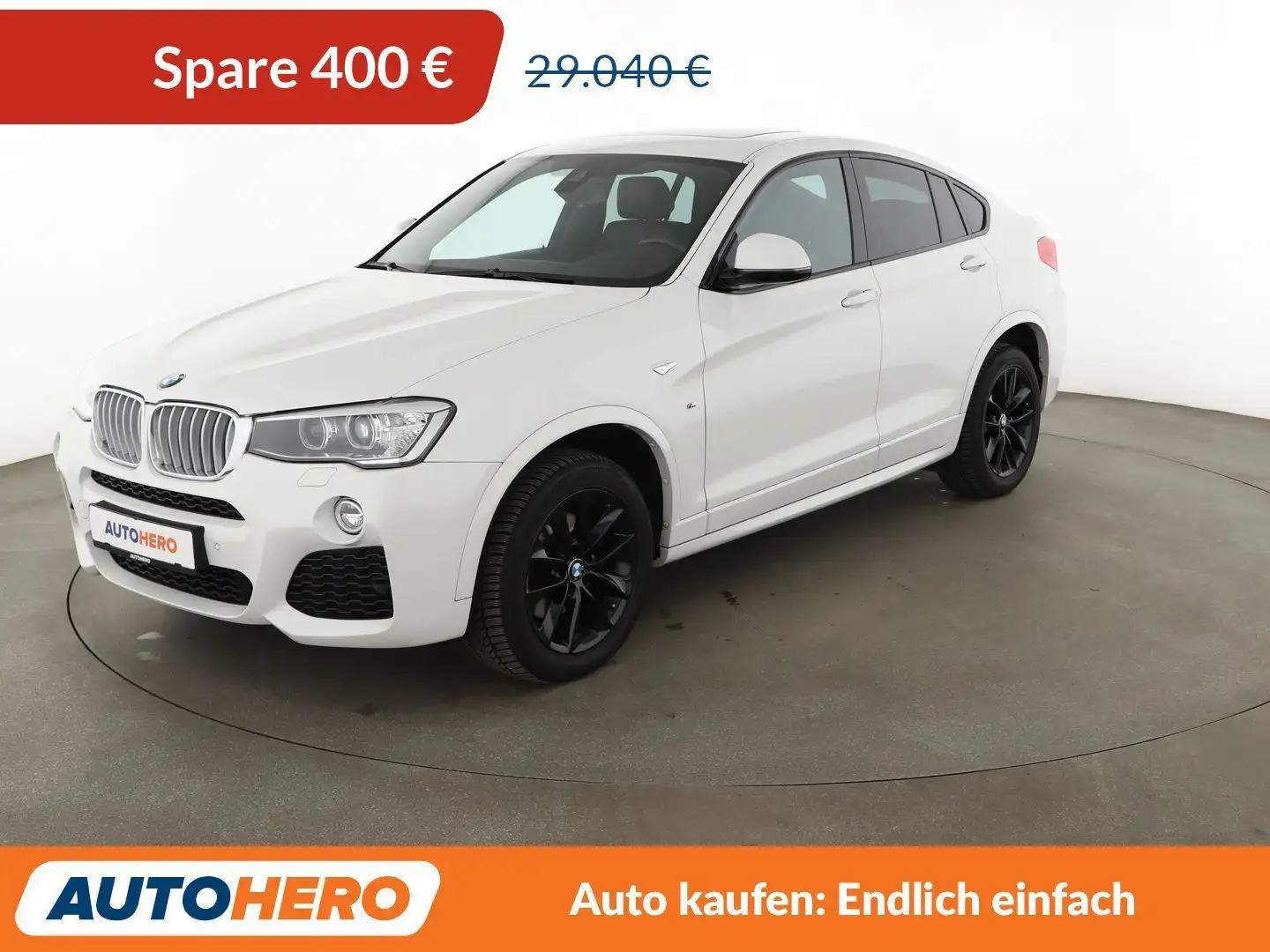 BMW X4 xDrive 28i Sport Aut.*NAVI*XENON*TEMPO*CAM*PDC*SHZ Weiß - 1