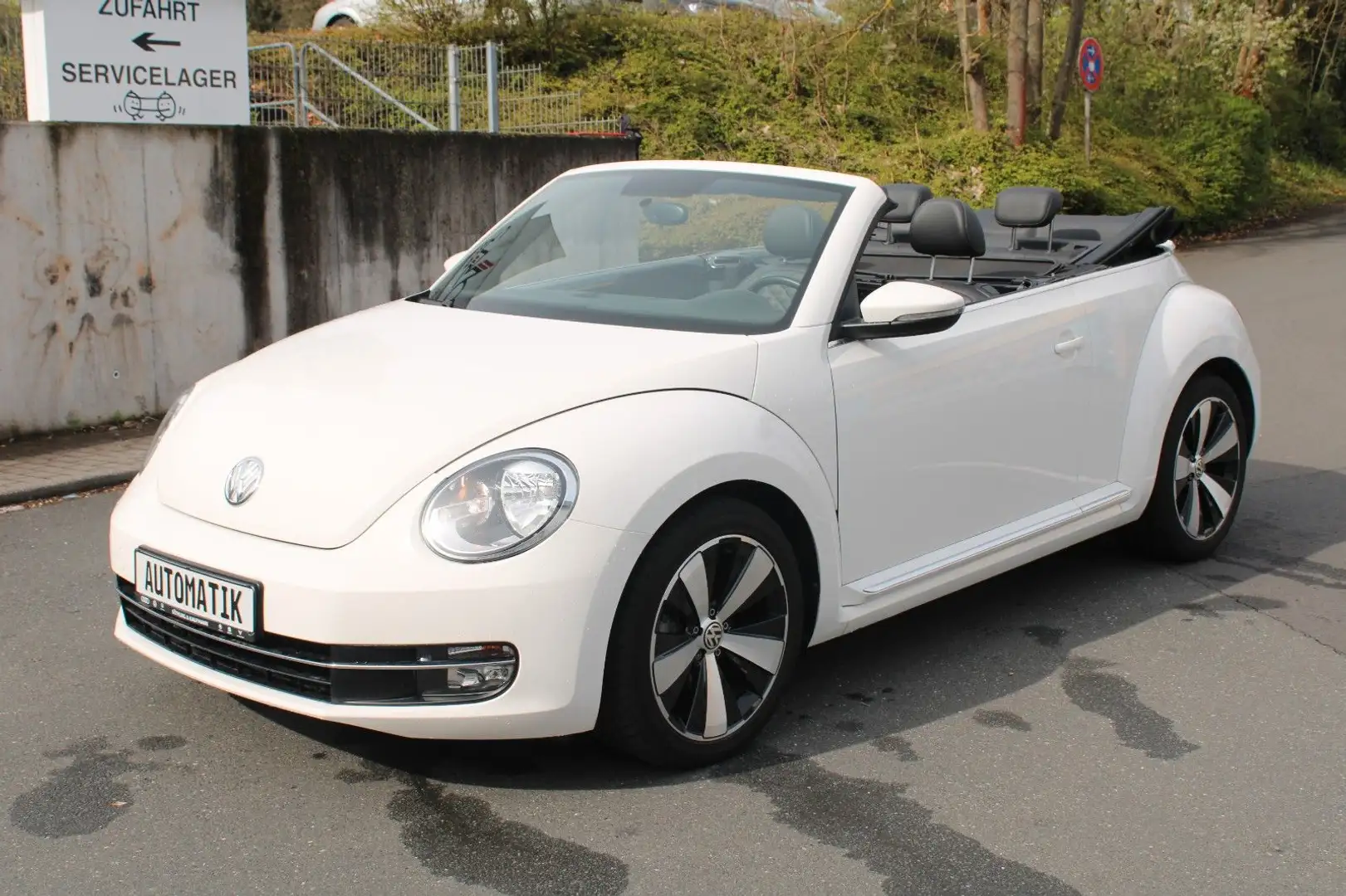 Volkswagen Beetle Cabriolet Exclusive Design Automatik 1.HA Beyaz - 1