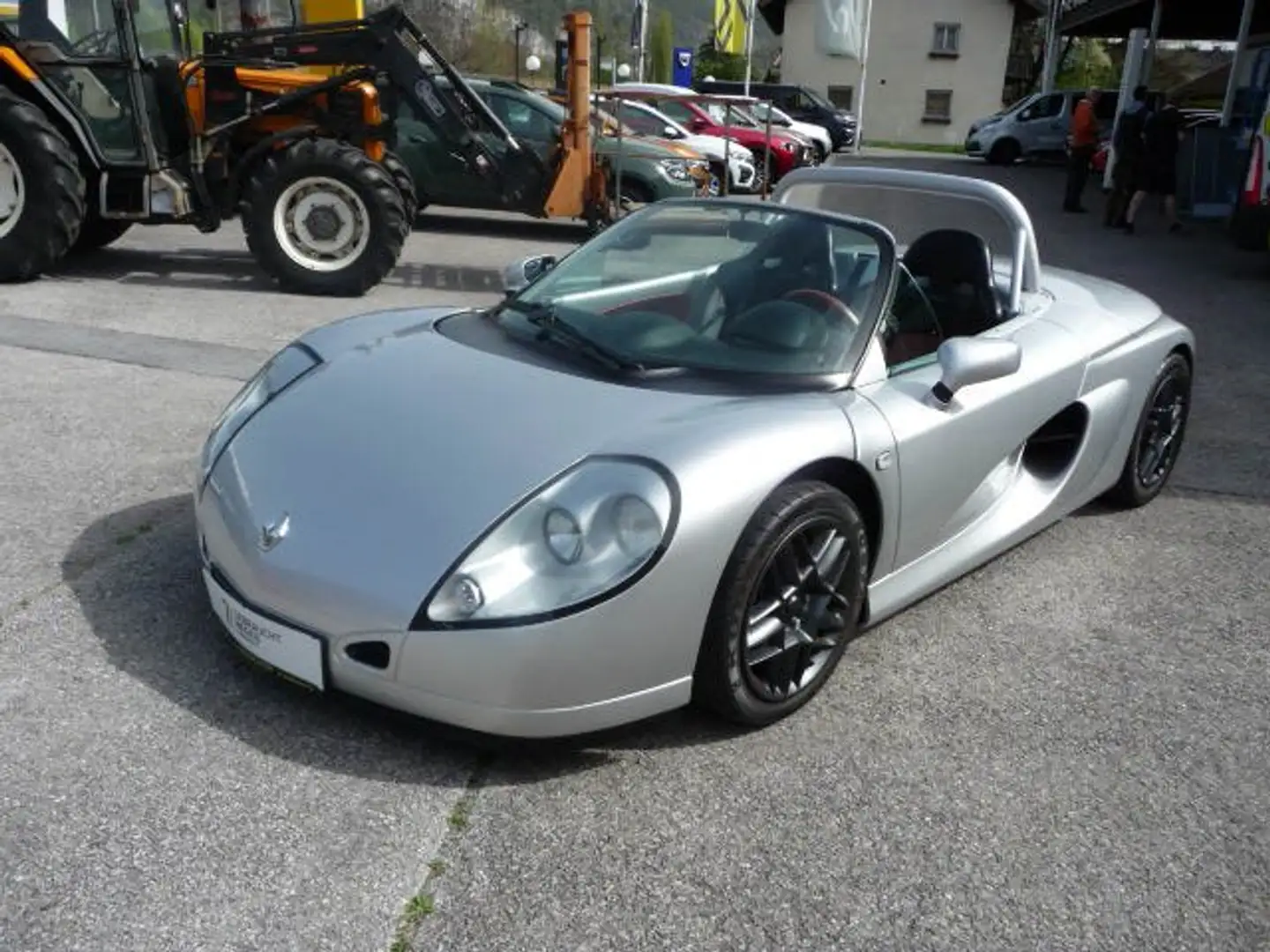 Renault Spider (mit Windschutz) srebrna - 1