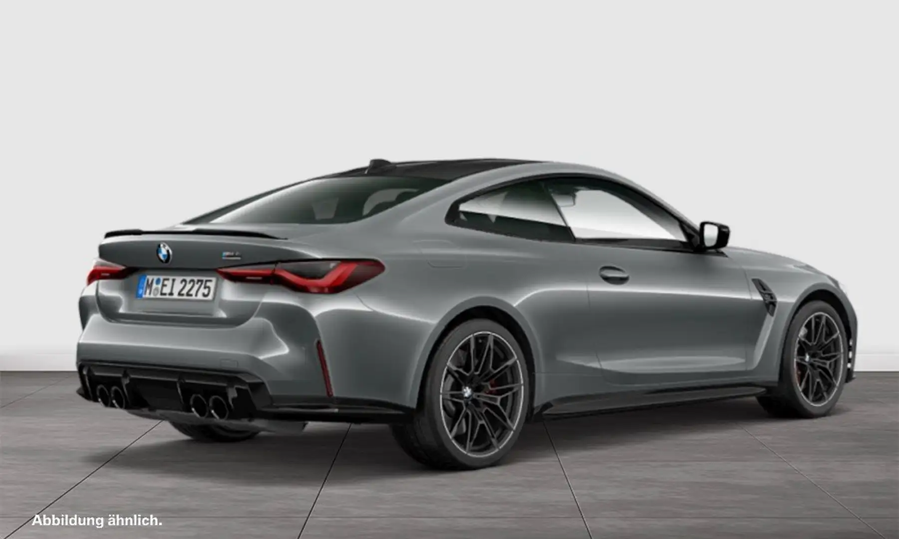 BMW M4 Competition Coupé M xDrive M Sport HUD ACC Grau - 2