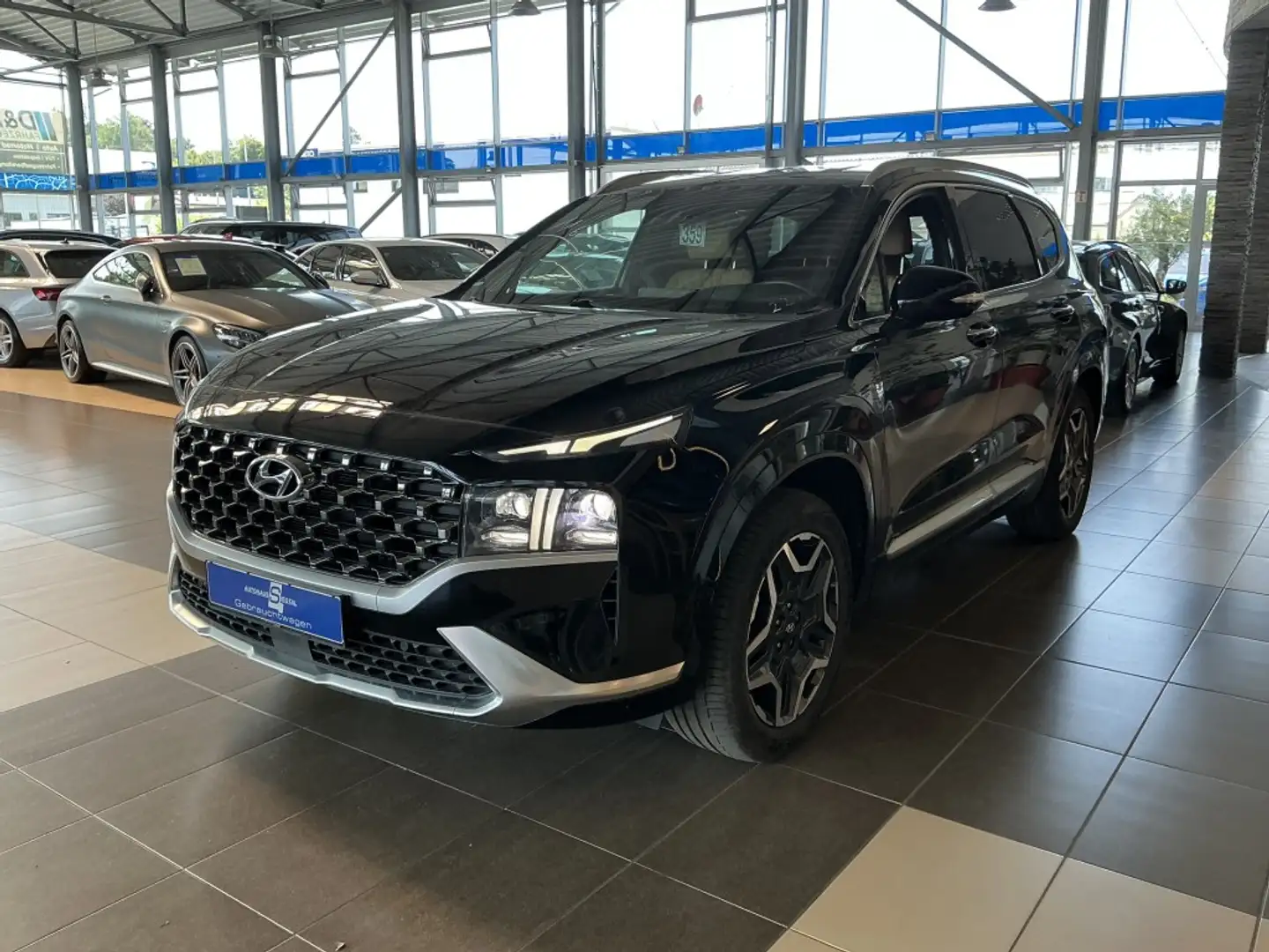 Hyundai SANTA FE Signature Hybrid 4WD KRELL 360°Cam NSCC Černá - 1