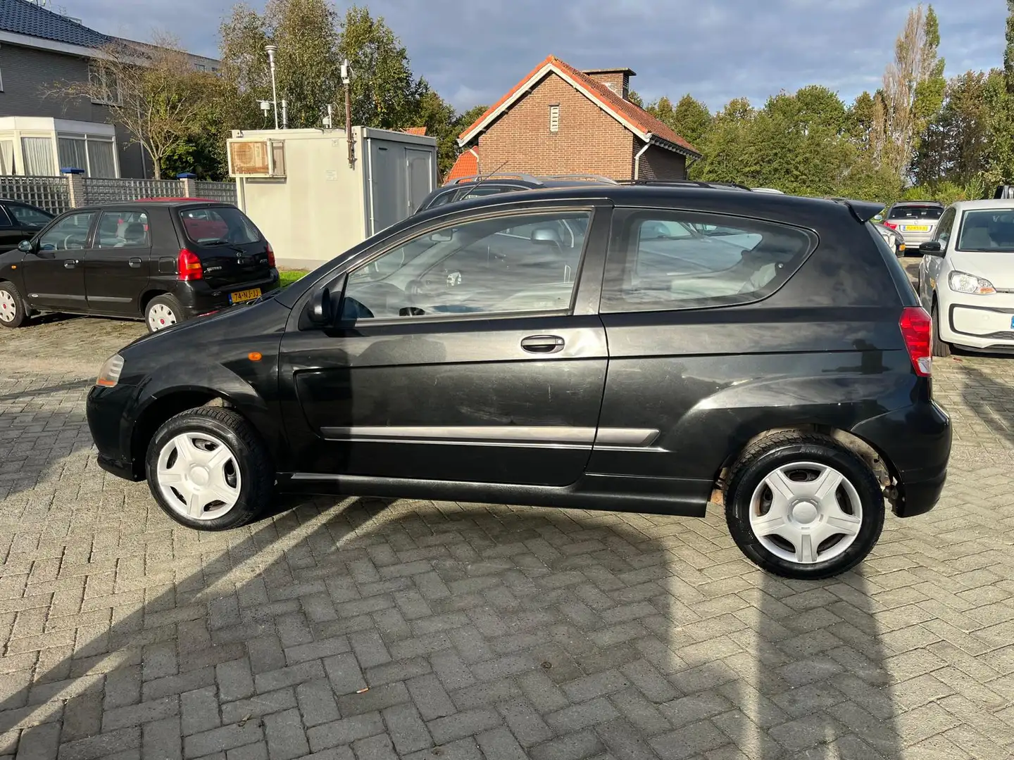 Chevrolet Kalos 1.4-16V Spirit airco cv Zwart - 2