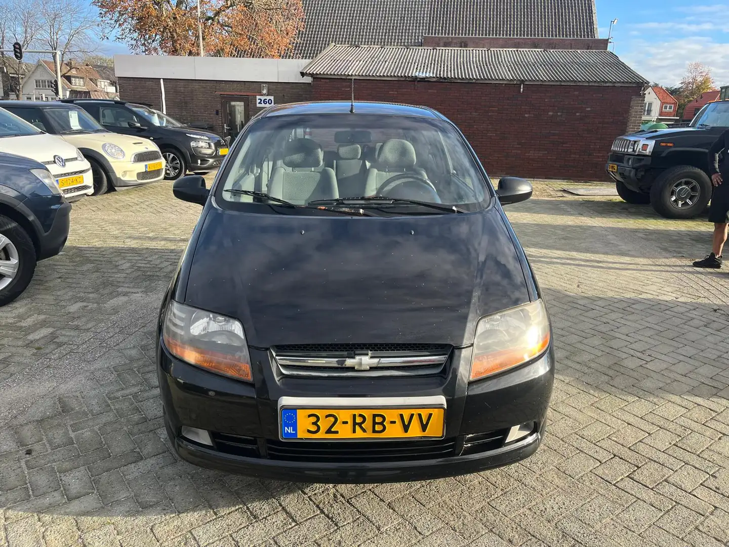 Chevrolet Kalos 1.4-16V Spirit airco cv Zwart - 1