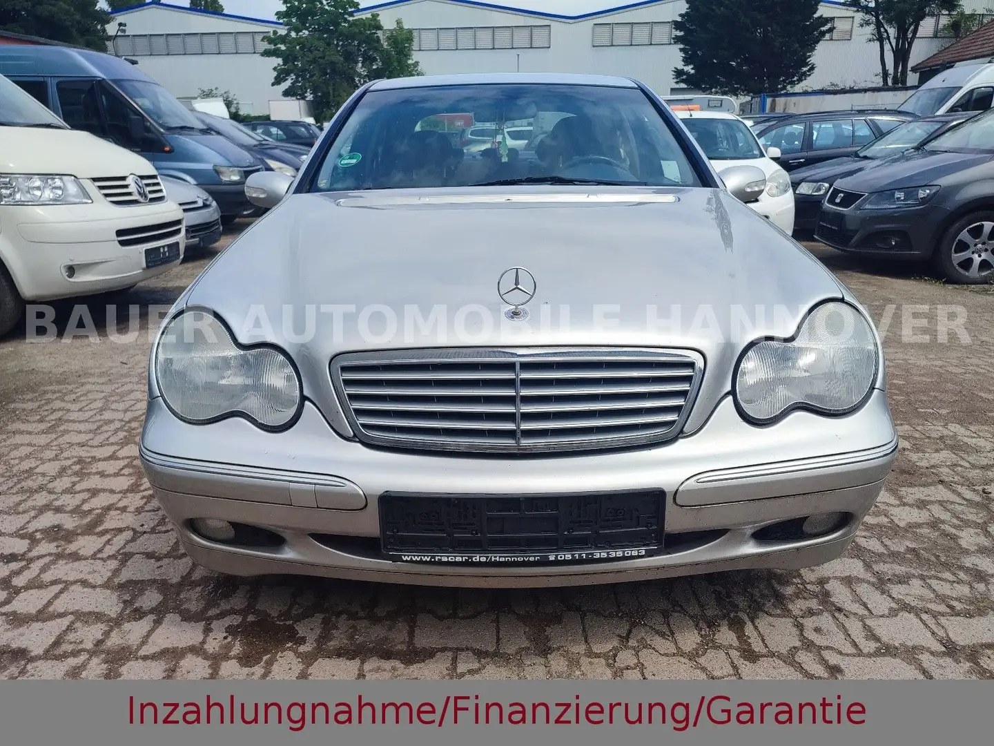 Mercedes-Benz C 180 ELEGANCE Automatik/ Tüv NEU Silber - 2
