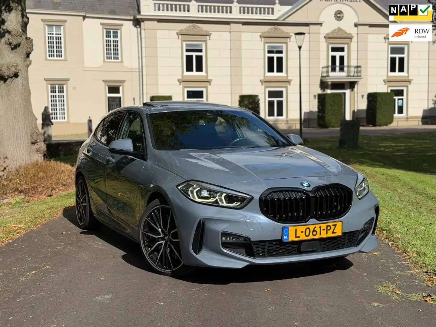 BMW 120 1-serie 120d xDrive Ambient|M pakket |Sportstoelen Grau - 1