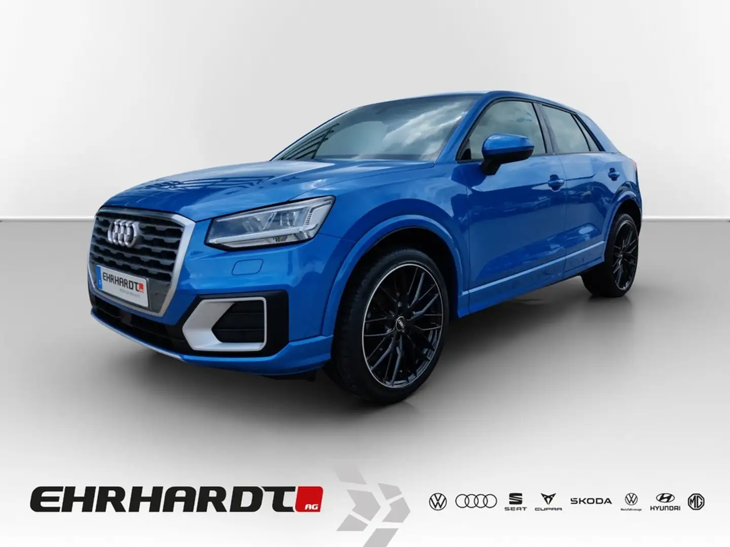Audi Q2 35 TFSI Sport AHK*NAVI*LED*PDC*TEMP*SHZ*SOUND*19" Bleu - 1