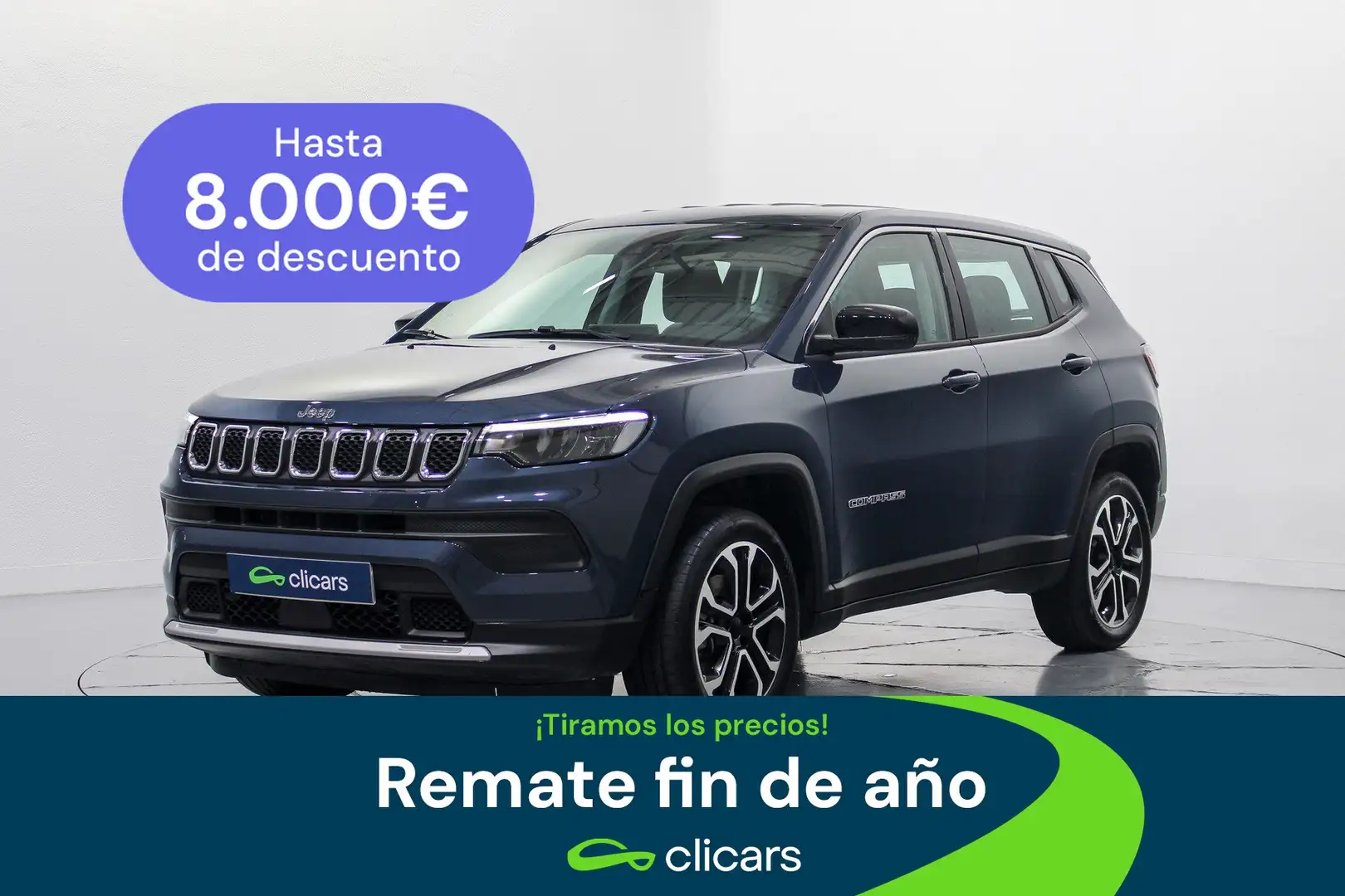 Jeep Compass 1.5 MHEV Altitude FWD DCT Azul - 1