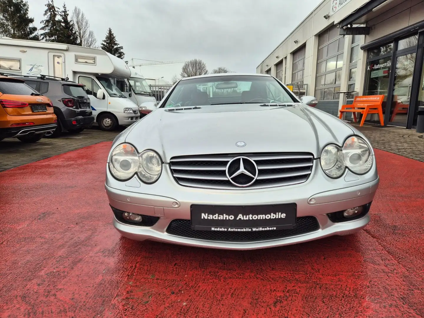 Mercedes-Benz SL 500 Aut. 2.Hand /Alu 18"AMG/Scheckheft Silber - 2