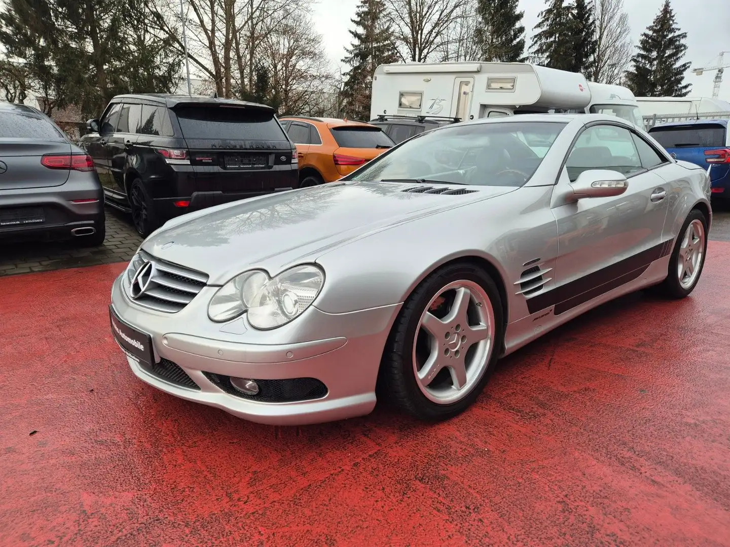 Mercedes-Benz SL 500 Aut. 2.Hand /Alu 18"AMG/Scheckheft Silber - 1