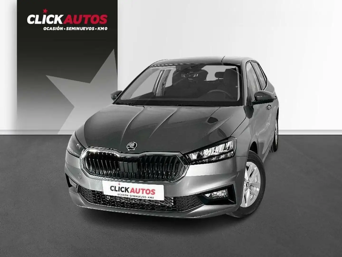 Skoda Fabia 1.0 TSI 110CV Ambition DSG Gris - 1