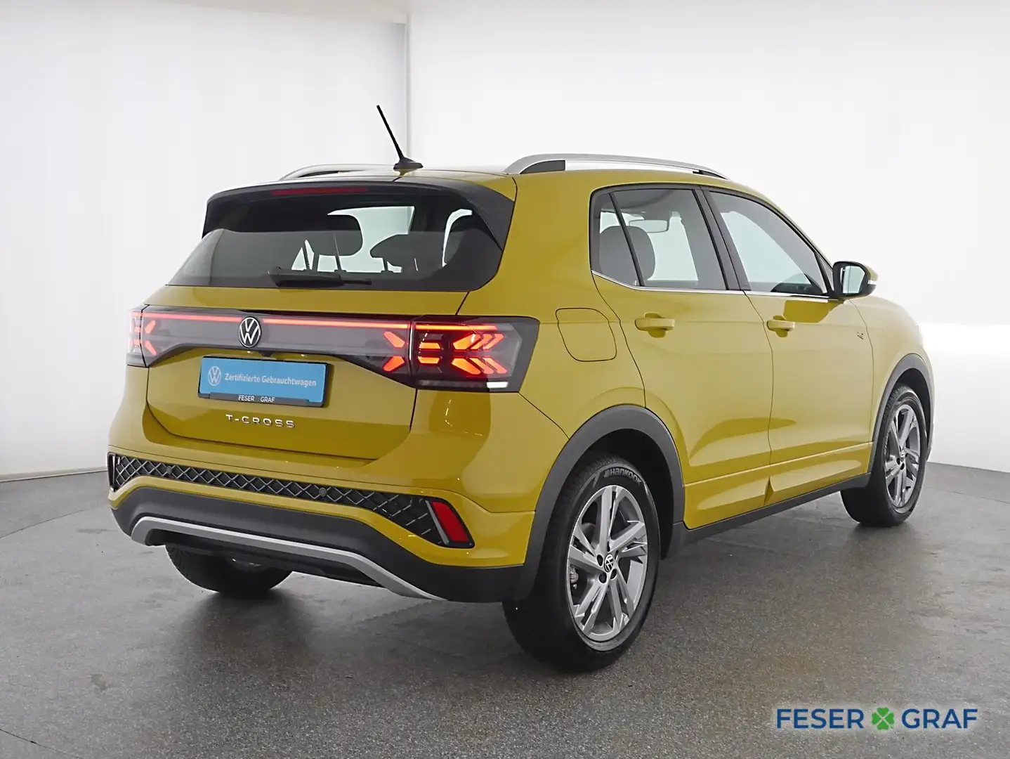 Volkswagen T-Cross R-Line 1.0 Navi SHZ PDC V-Cockpit Kamera Gelb - 2