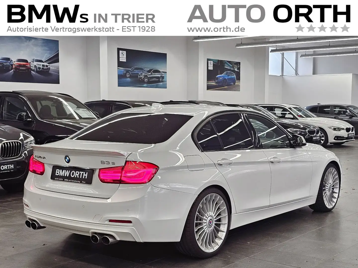 BMW M3 ALPINA B3 3.0 S Biturbo Allrad NAVI-PRO HUD ACC Weiß - 2