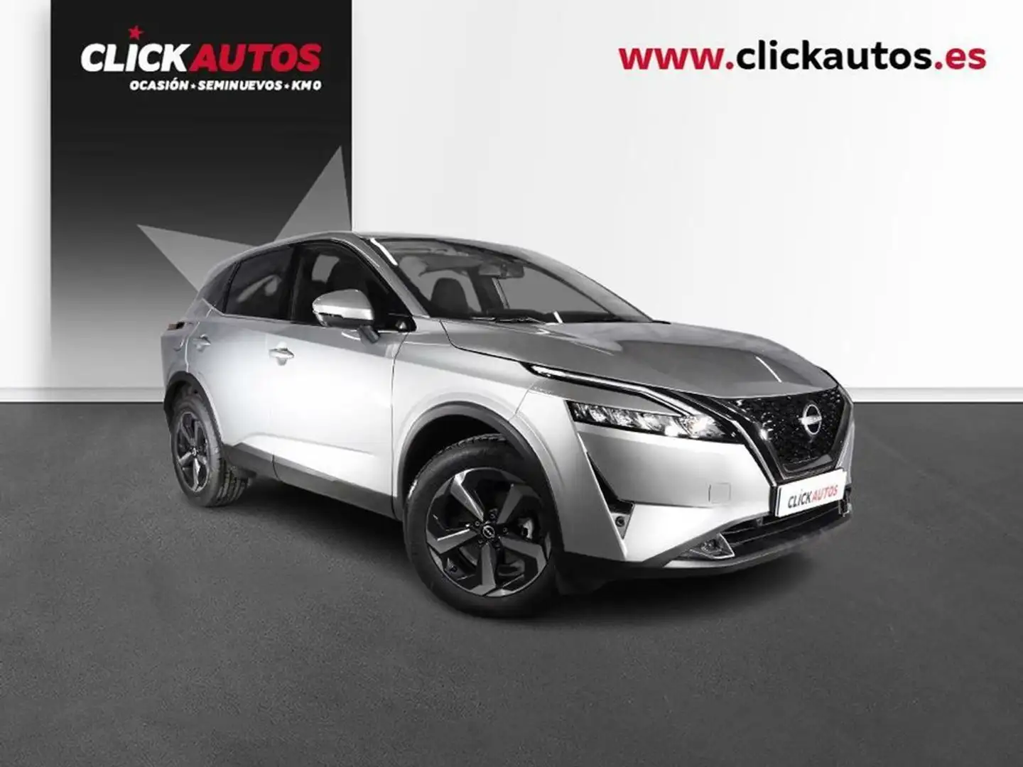 Nissan Qashqai 1.3 DIGT 140CV MHEV N-Connecta Plateado - 2