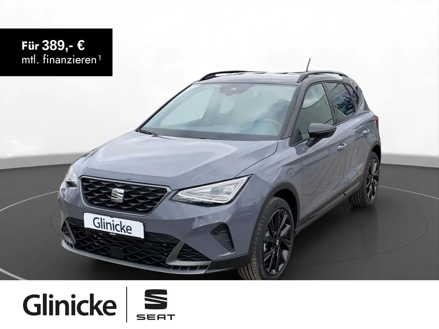 SEAT Arona 1.0 TSI FR Black Ed. Sitzhzg. KAM ACC LED Grau - 1