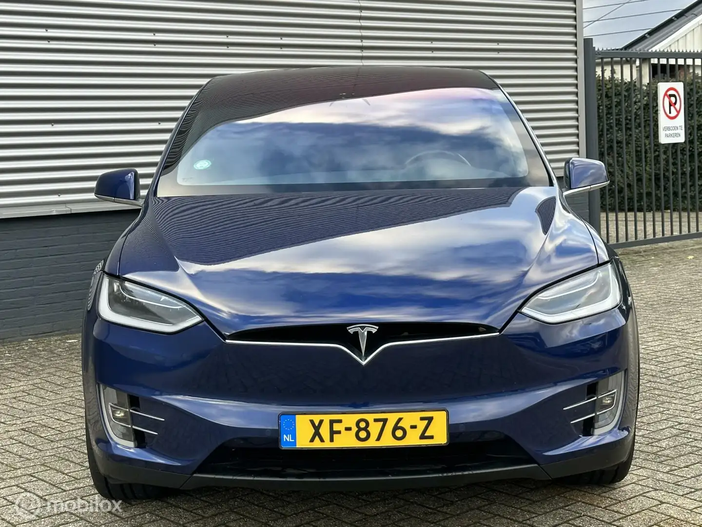 Tesla Model X 75D Base AUTOPILOT 2.5, INCLUSIEF BTW! Kék - 2