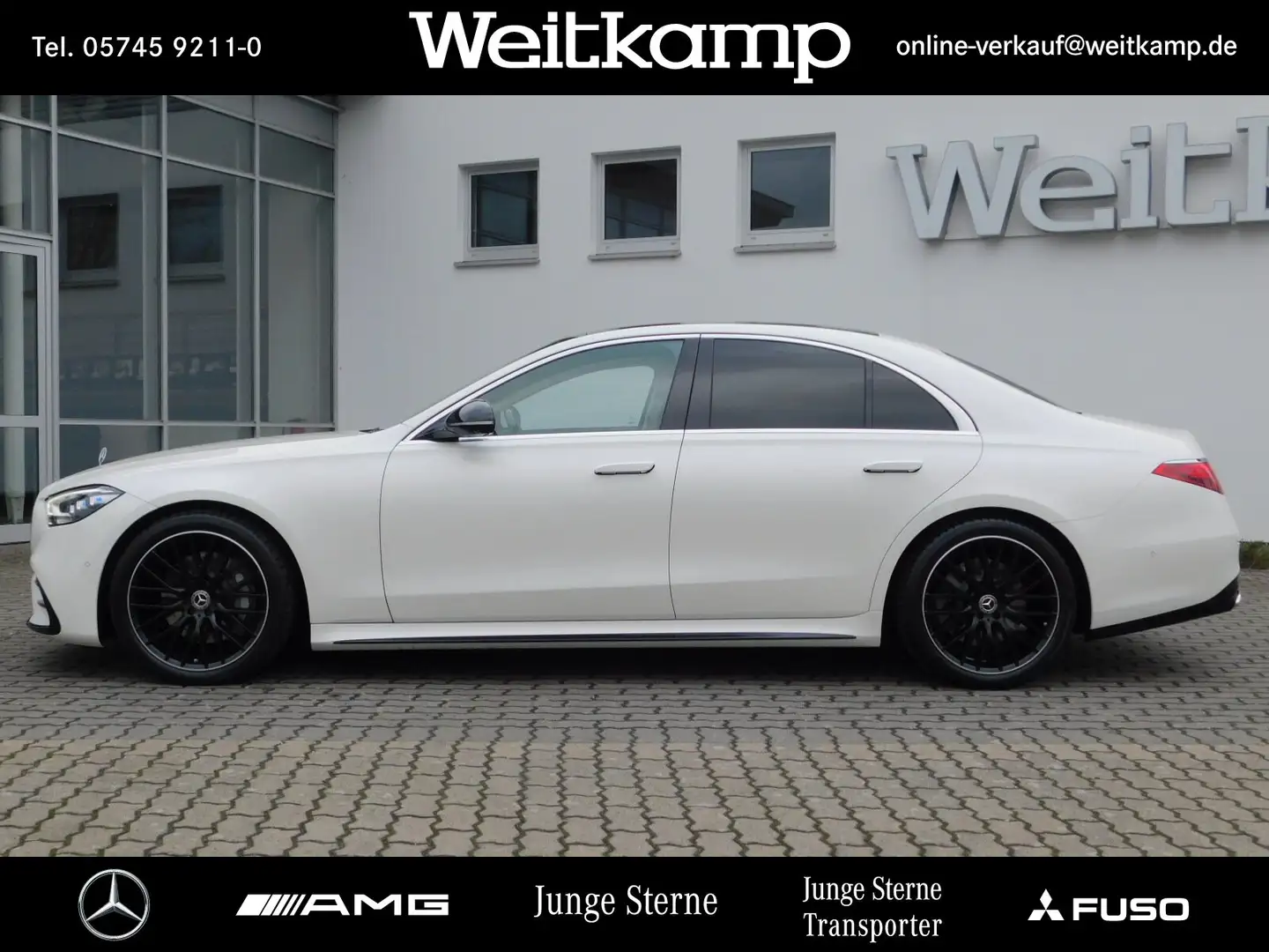 Mercedes-Benz S 580 S 580 4M AMG+Exkl.+Massage+Head-Up+Pano+Standh. Alb - 2