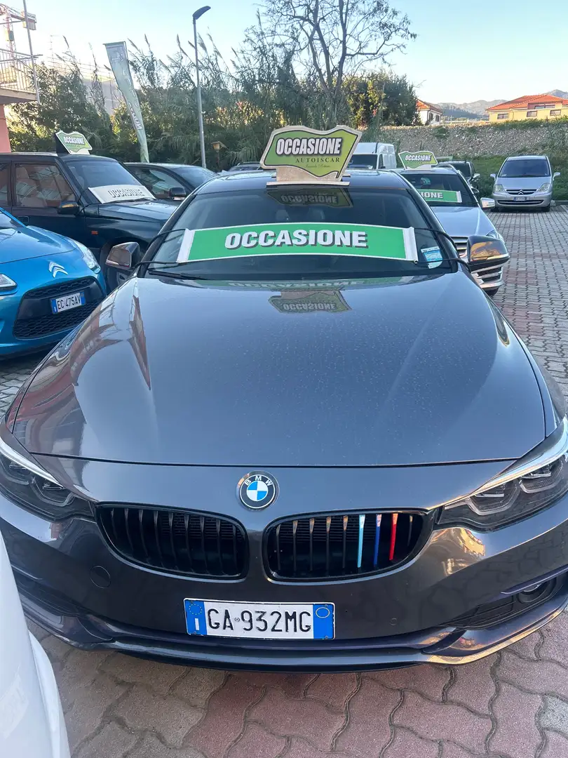 BMW 418 418d Gran Coupe Luxury Grigio - 1