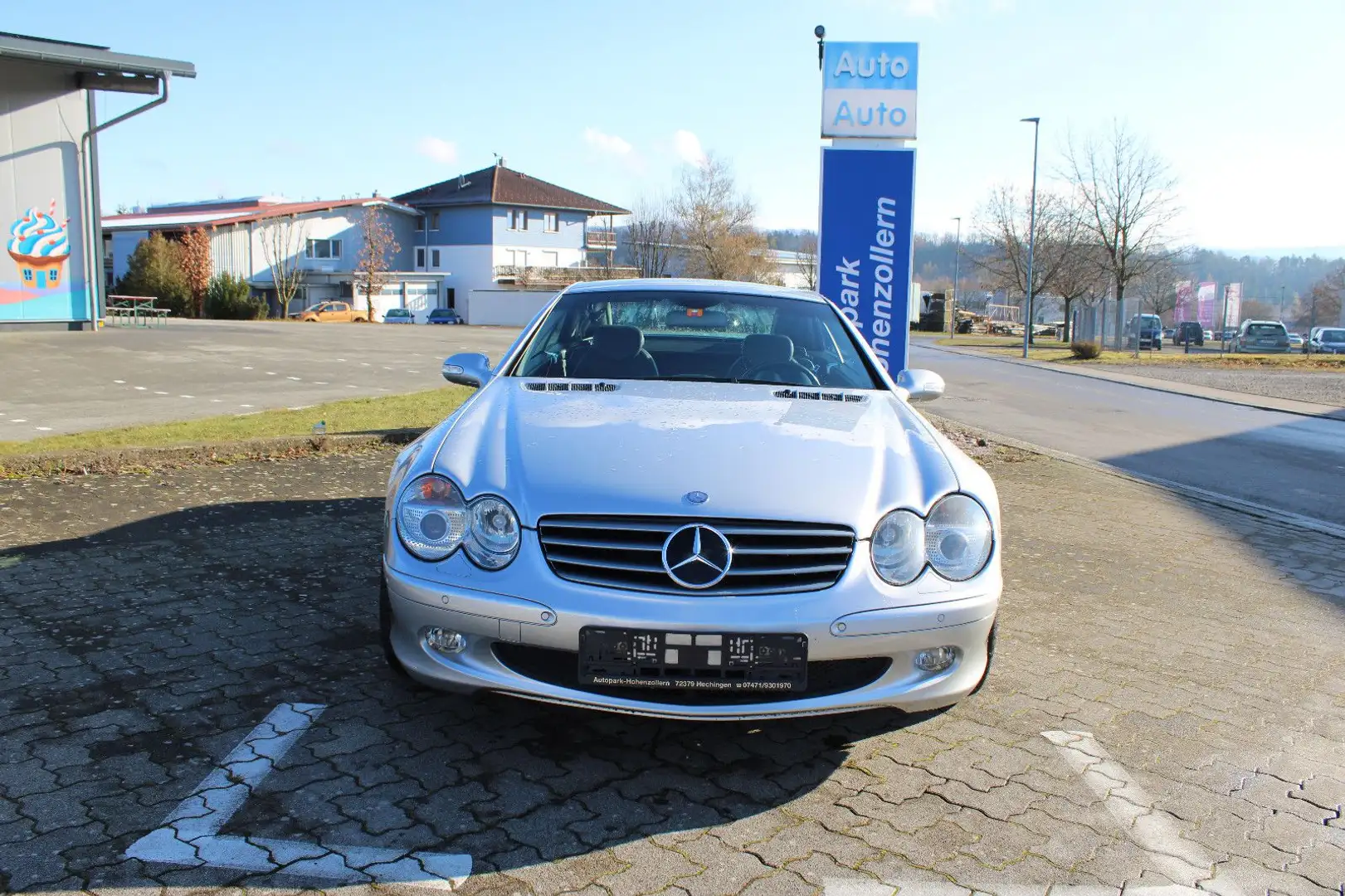 Mercedes-Benz SL 500 *AMG FELGEN*ABC*KEYLESSGO*TOP ZUSTAND* Argintiu - 2