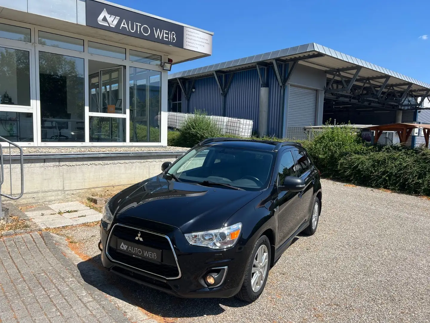 Mitsubishi ASX Instyle 4WD/PANO/NAVI/KAMERA/AHK/XENON Schwarz - 1