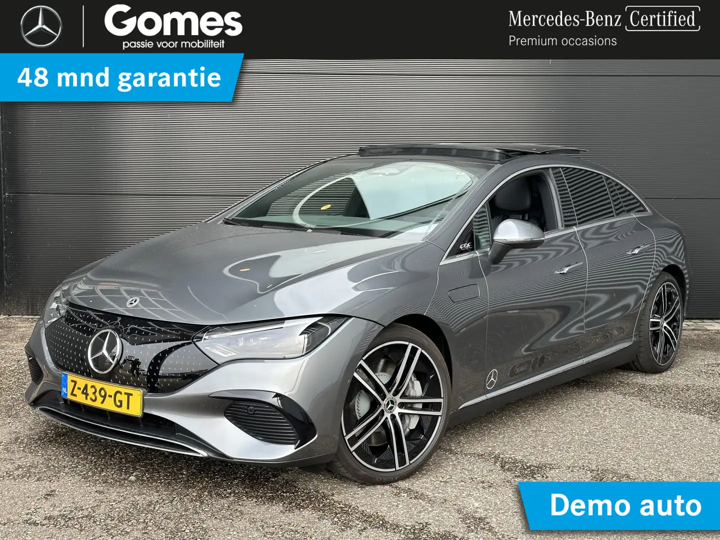 Mercedes-Benz EQE 300 Luxury Line | Panoramadak | Luchtvering | Achterui Grijs - 1