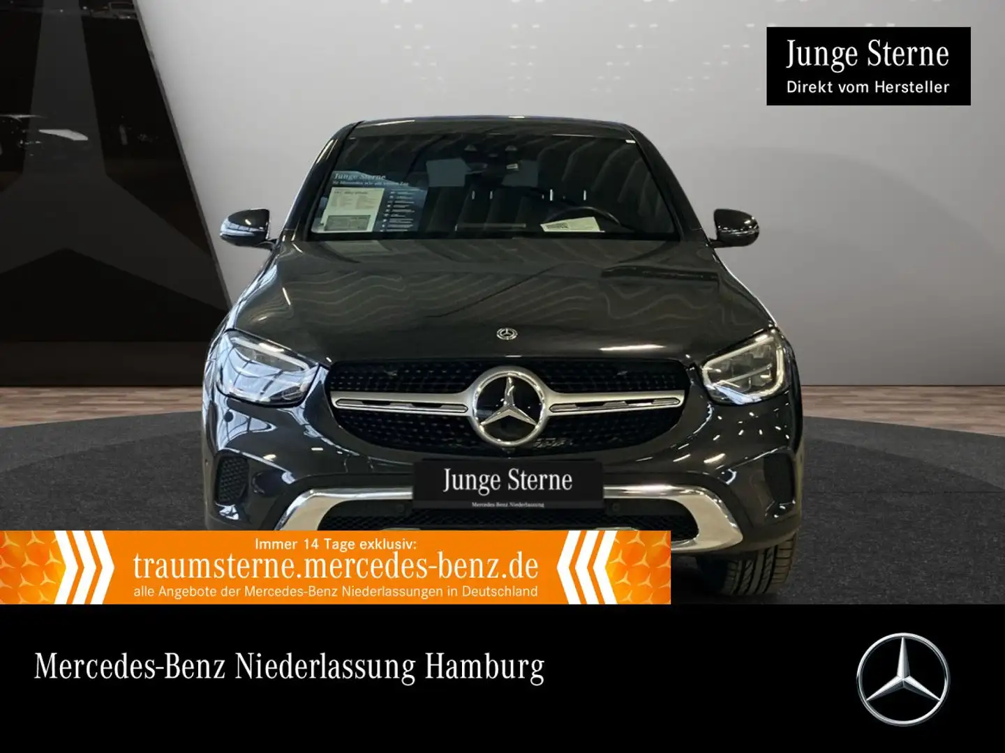 Mercedes-Benz GLC 300 e Coupé 4M 360+LED+FAHRASS+KEYLESS+9G Grigio - 1