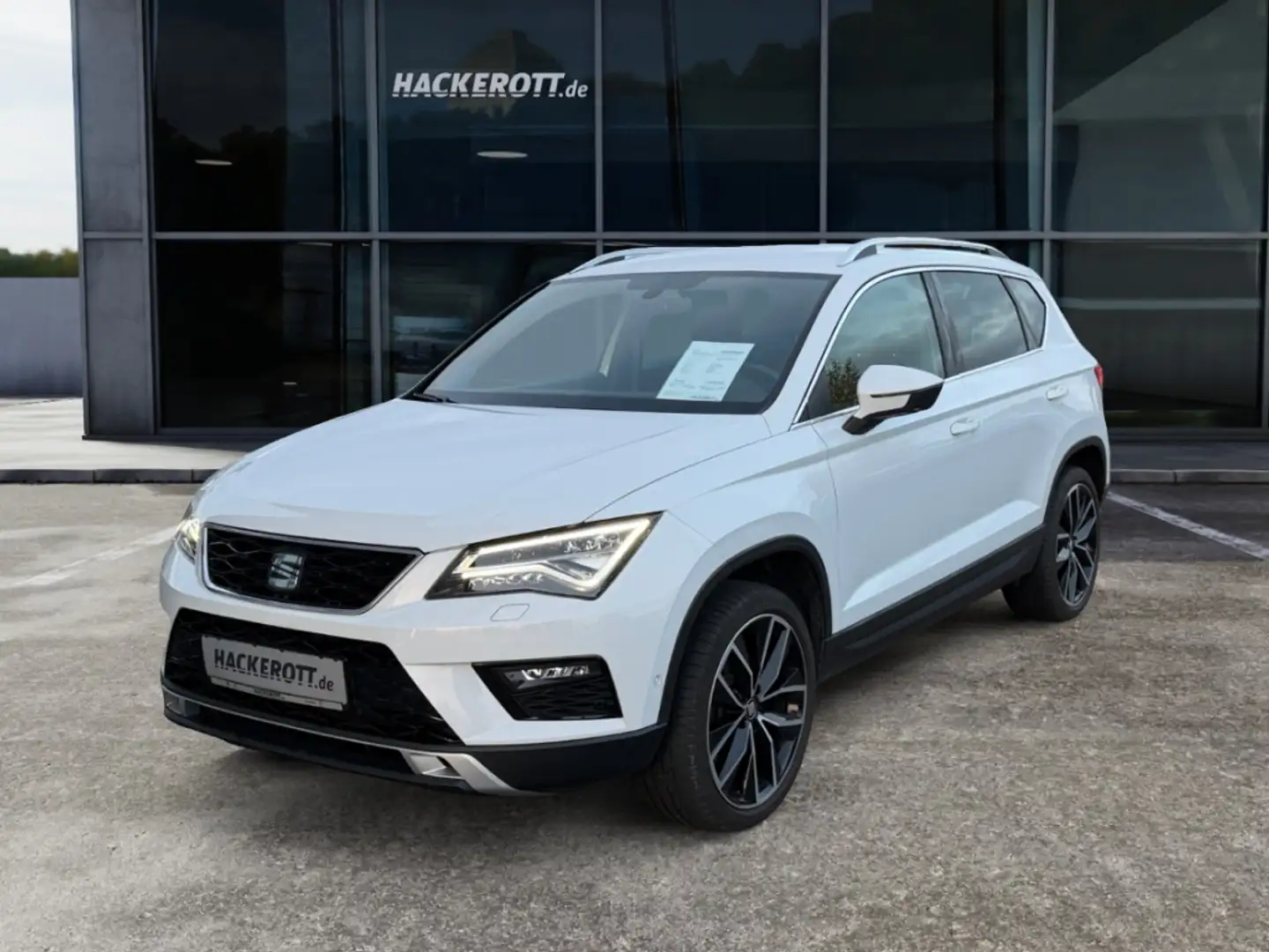 SEAT Ateca Xcellence 1.4 TSI PDC Tempom. Navi Klimaa. Weiß - 1