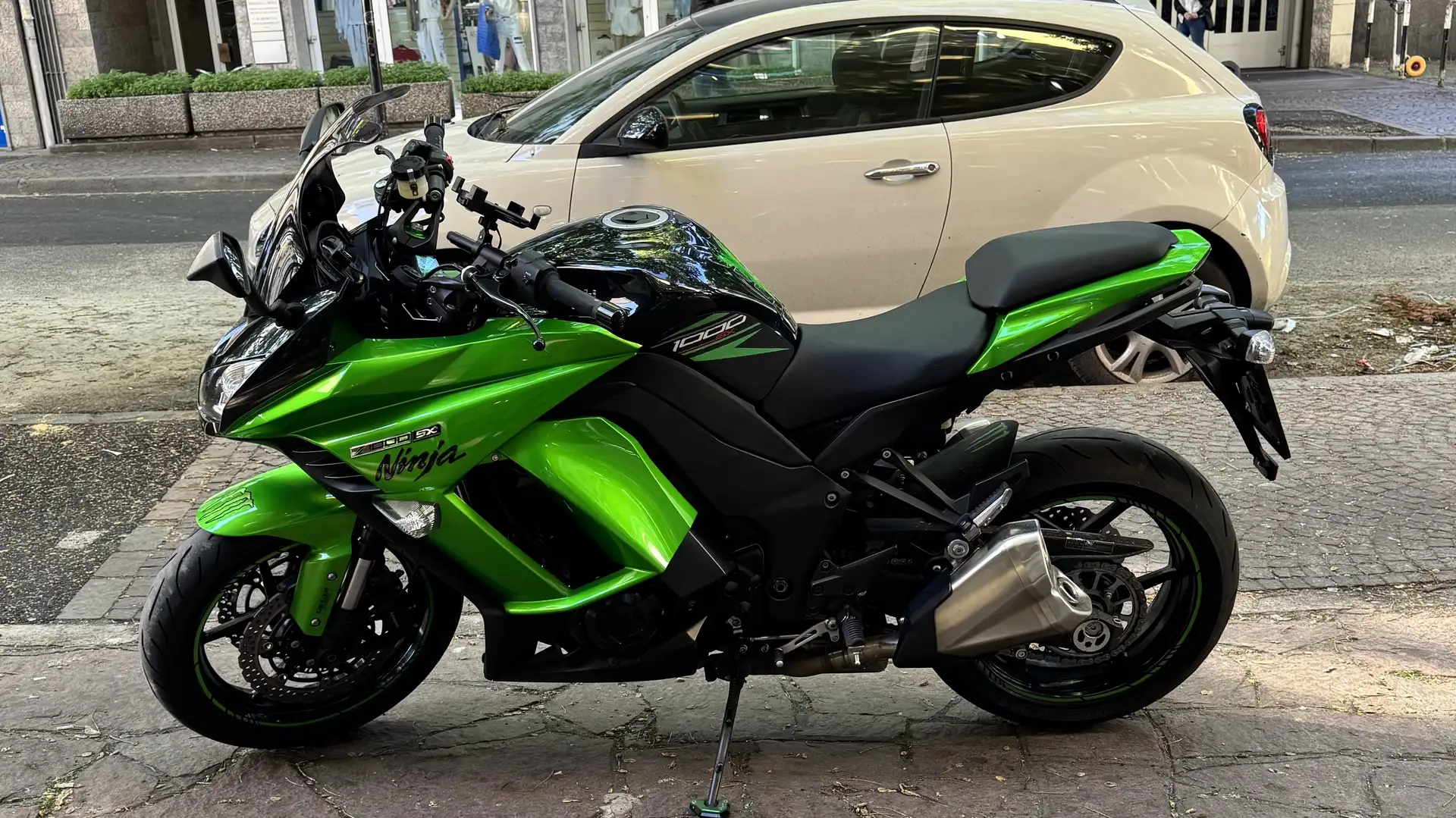Kawasaki Z1000 SX tourer Verde - 1