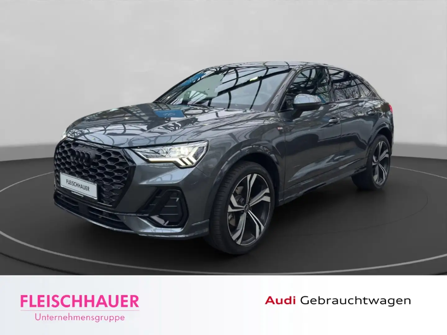 Audi Q3 Sportback 35 S line 2.0 TDI S-tronic Soundsystem Gris - 1