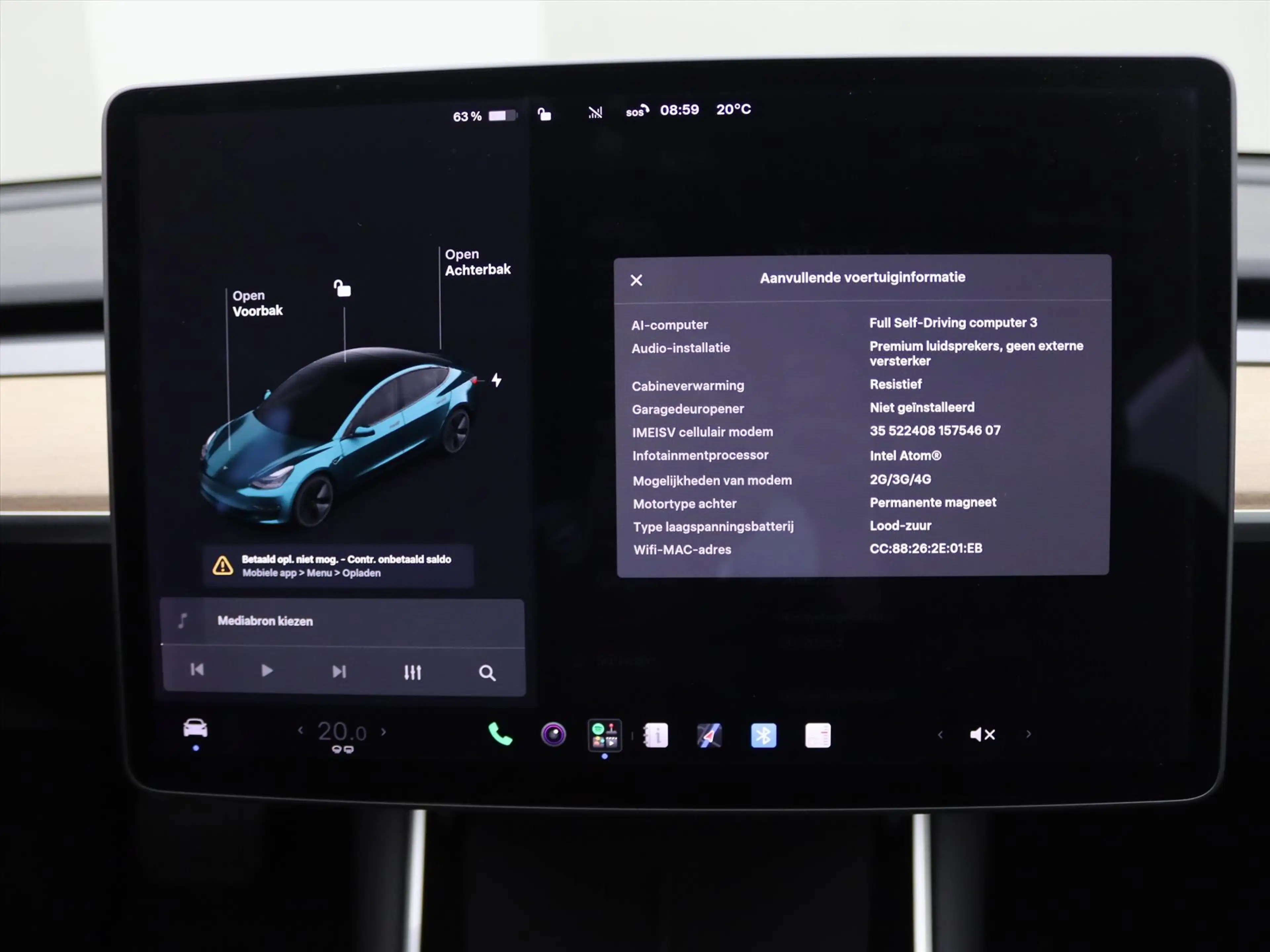 Tesla Model 3 Standard RWD Plus [ FSD+415KM WLTP+PREMIUM AUDIO ] — photo 33