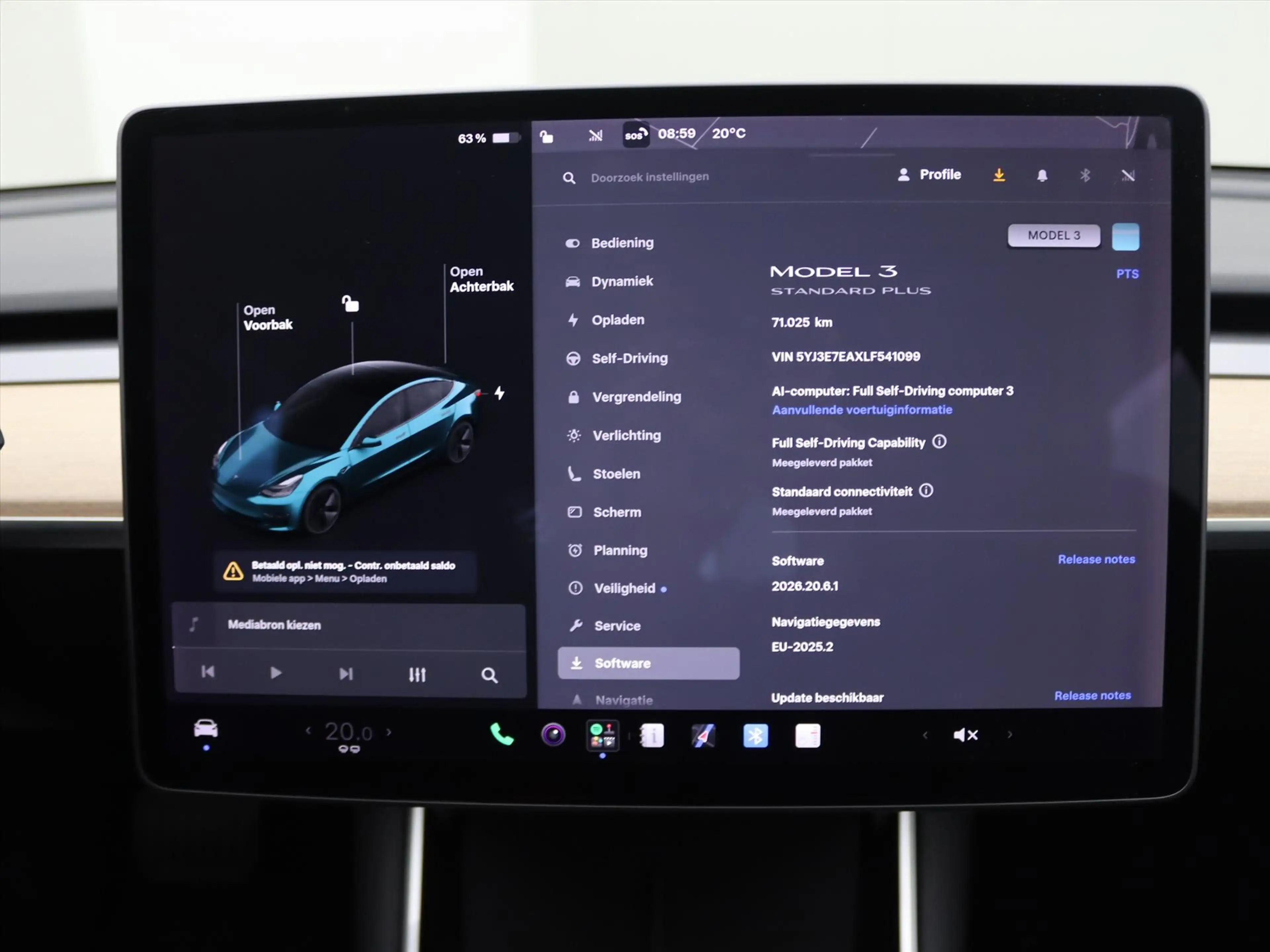 Tesla Model 3 Standard RWD Plus [ FSD+415KM WLTP+PREMIUM AUDIO ] — photo 32