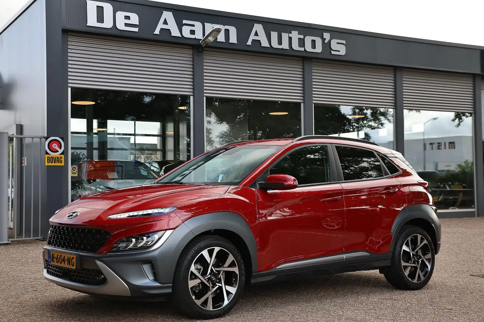 Hyundai KONA 1.6 Turbo 197 Pk 4WD Uniek! Rouge - 1