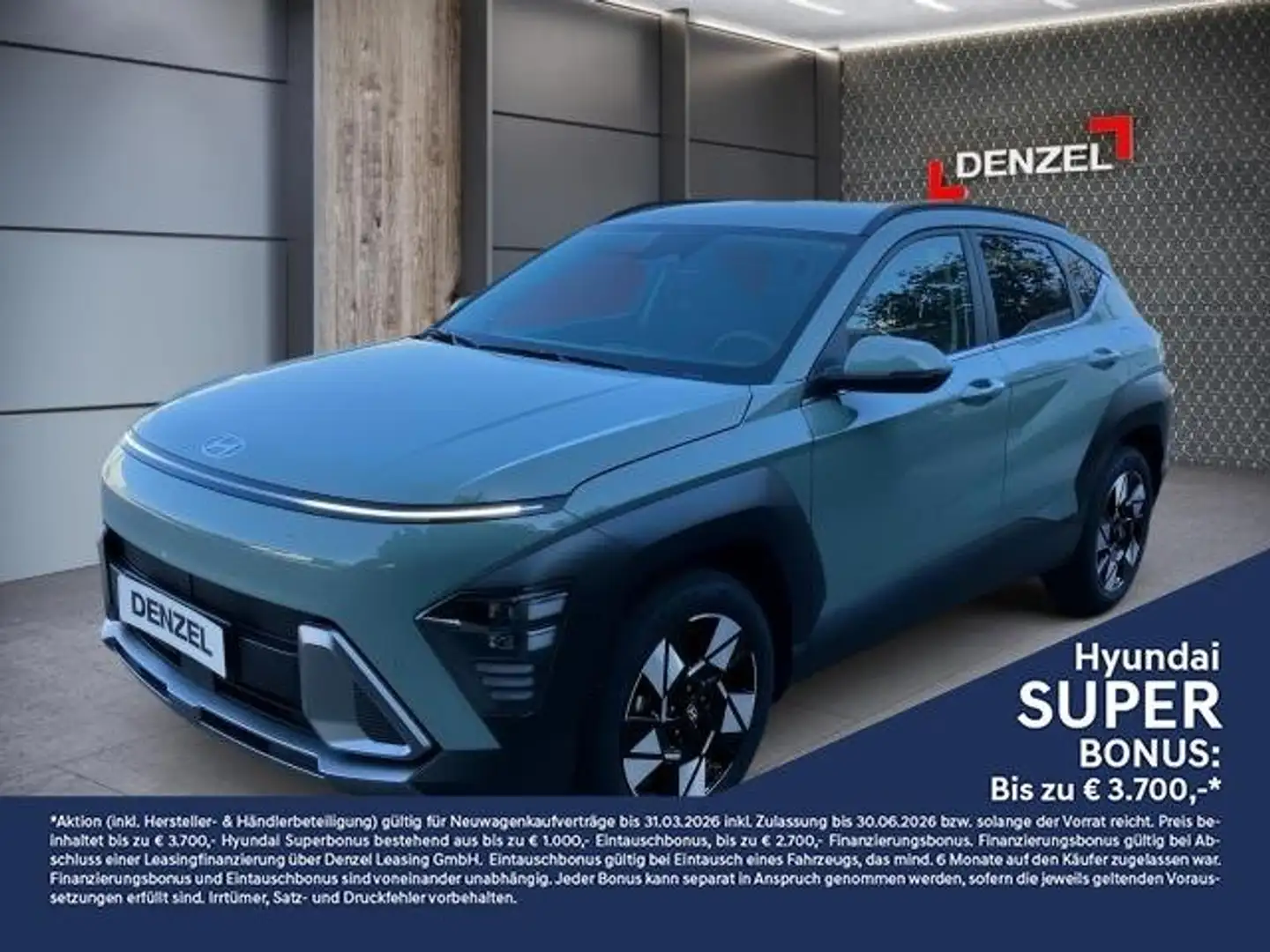 Hyundai KONA HEV (SX2) GO Plus 1.6 GDI 2WD HEV Grün - 1