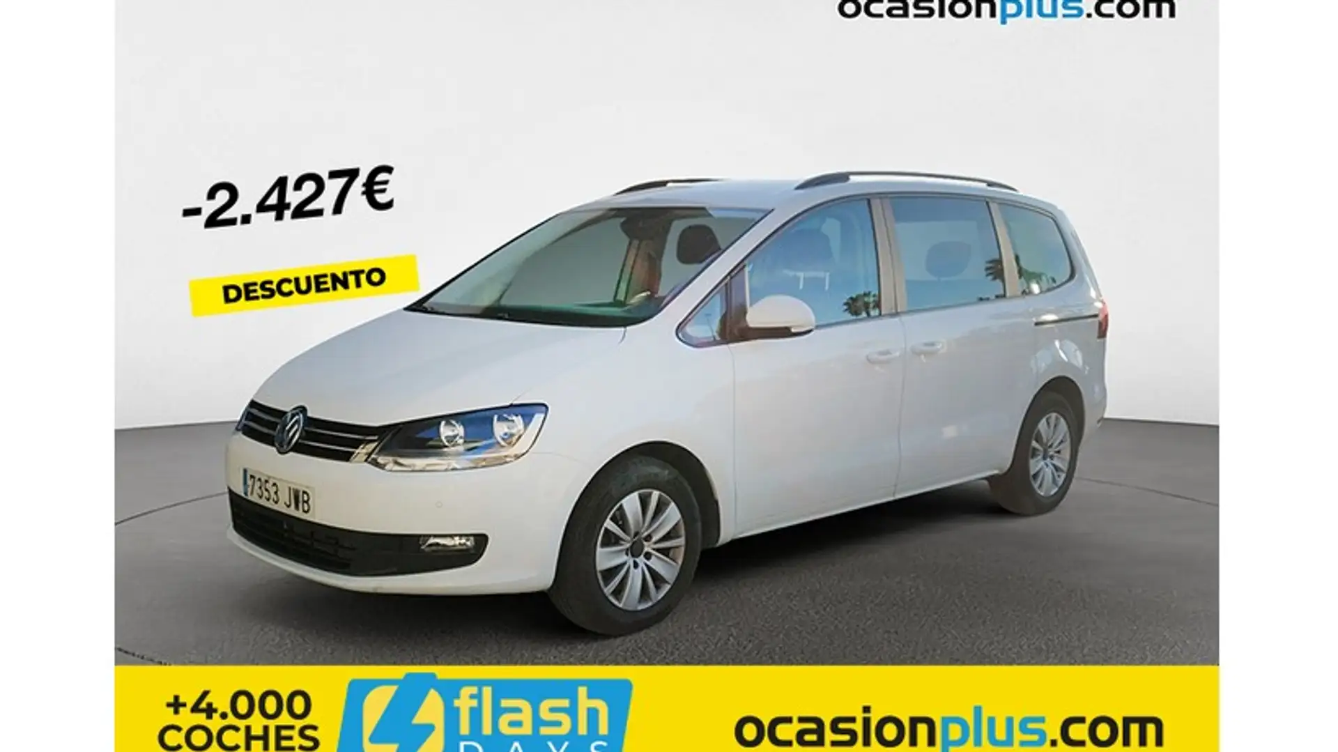 Volkswagen Sharan 2.0TDI Edition DSG 110kW Blanco - 1