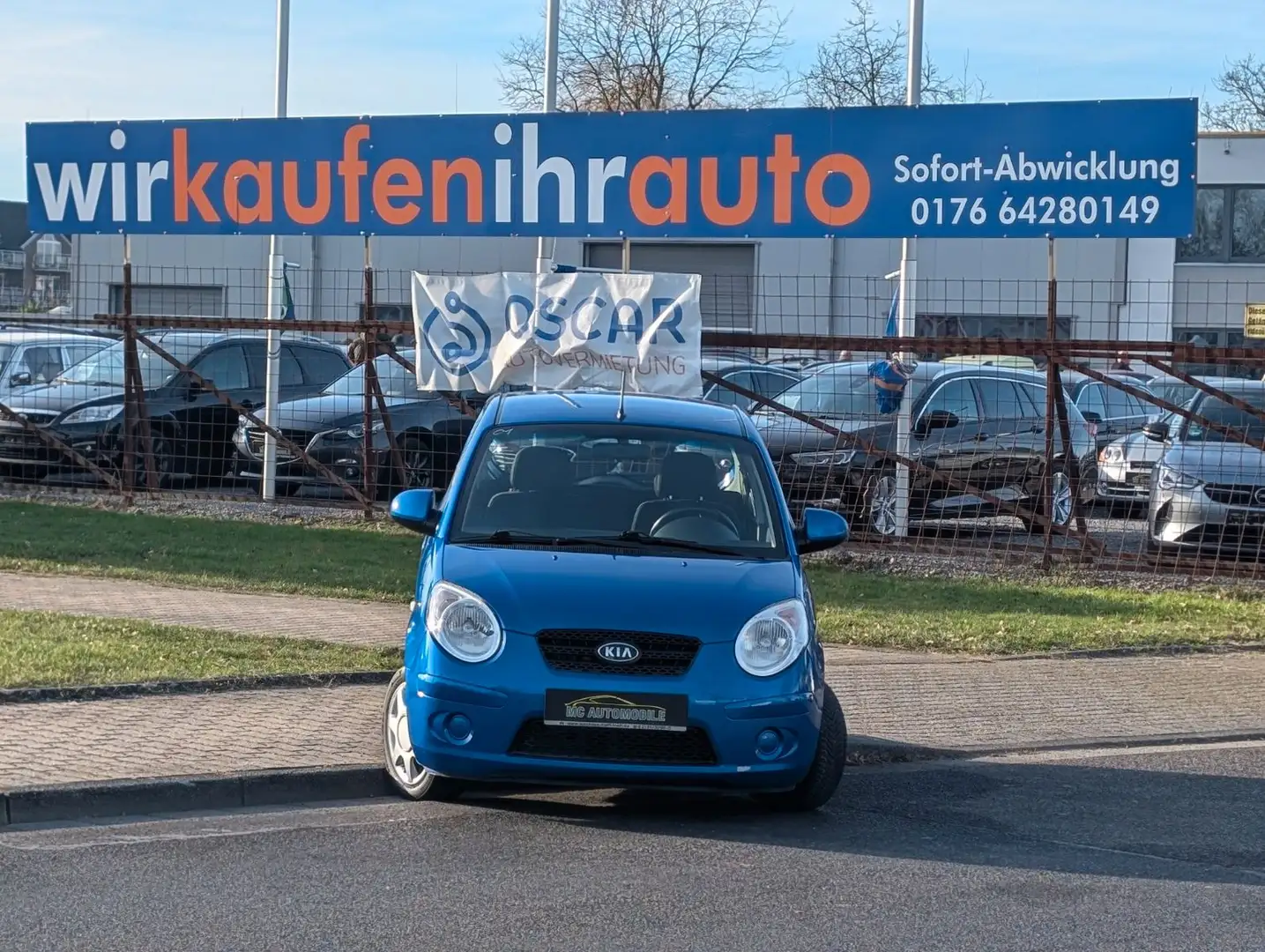 Kia Picanto 1.1 Start*KLIMA*RADIO-CD*USB*SERVO !! Blau - 1