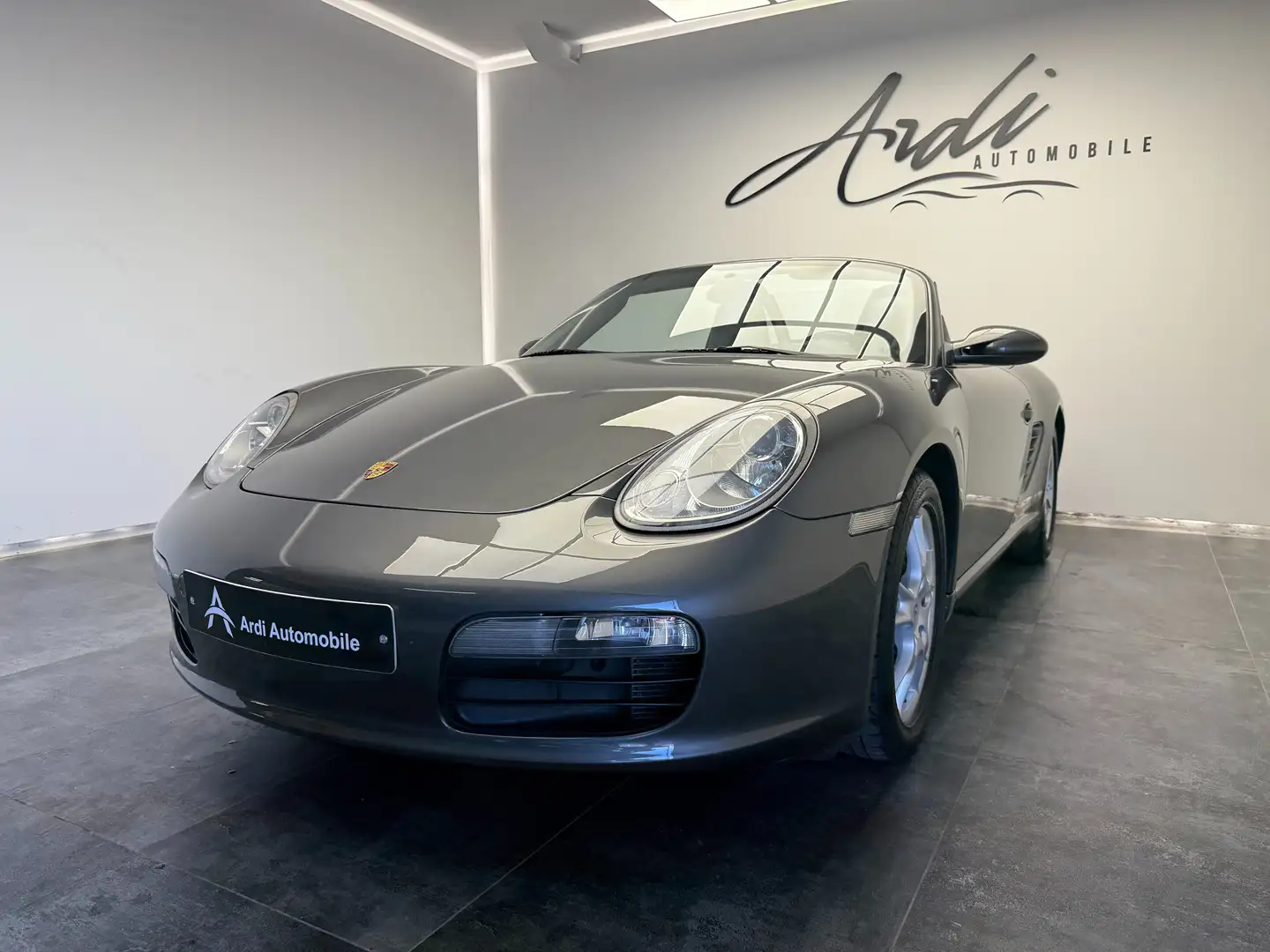 Porsche Boxster 2.7i*AIRCO*GARANTIE 12 MOIS* Gris - 1