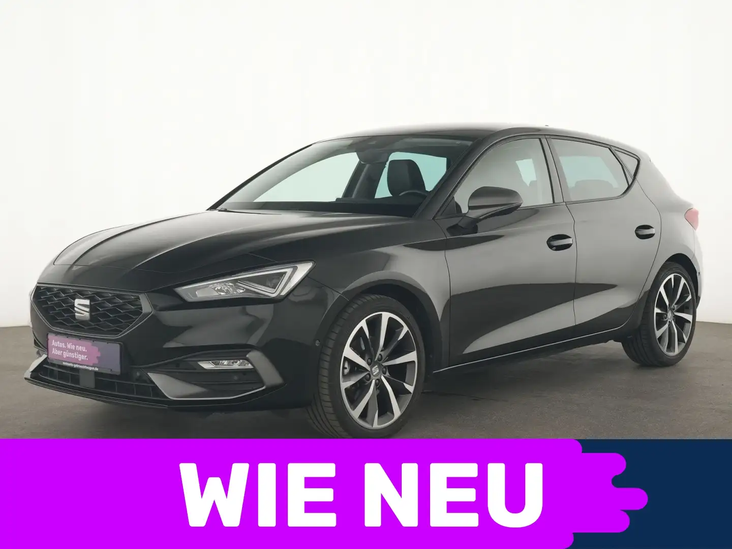 SEAT Leon FR Navigation|Kamera|CarPlay|LED|SHZ|Tempo Schwarz - 1