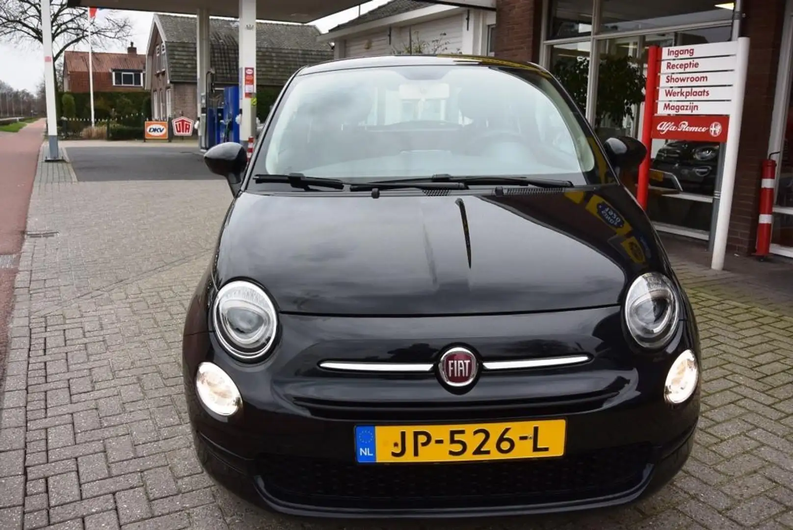 Fiat 500 0.9 TA T POPSTAR Zwart - 1